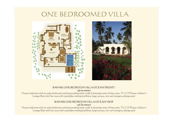 One bedroom villas - Baraza Resort and Spa
