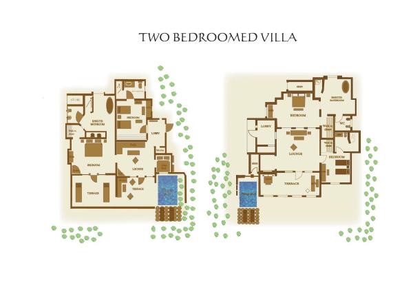 Two bedroom villas - Baraza Resort and Spa
