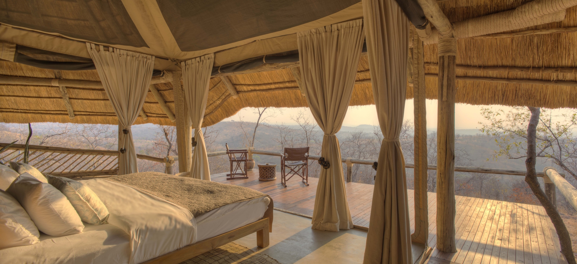 Bedroom view - Ikuka Safari Camp 