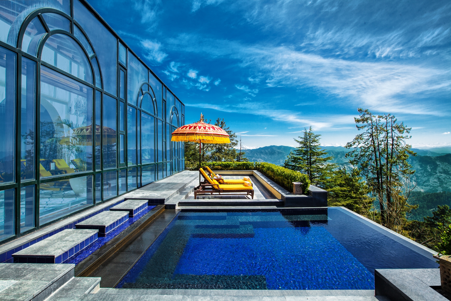 Pool - Wildflower Hall, Shimla in the Himalayas an Oberoi Resort