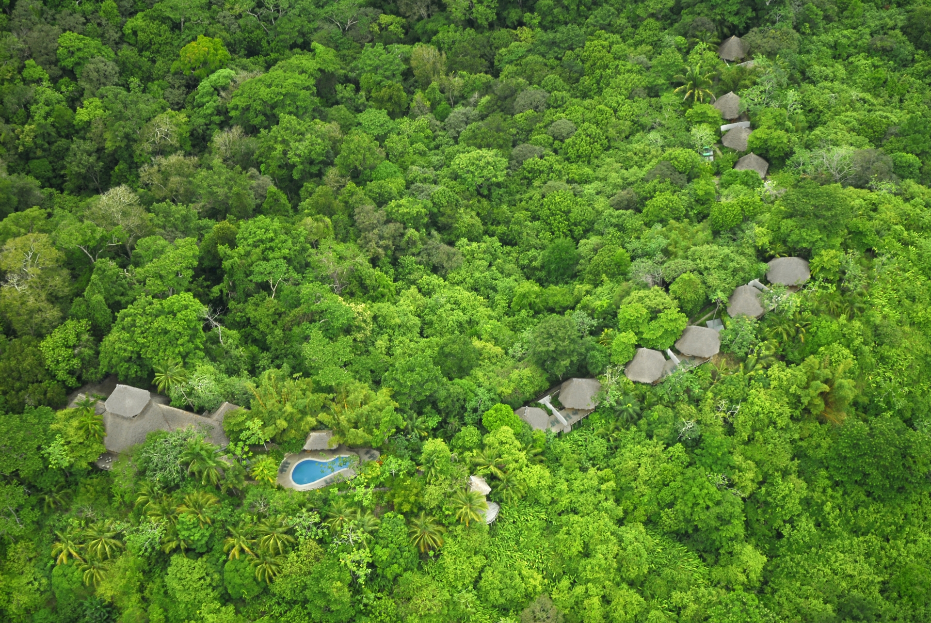 Aerial Views - Lapa Rios Eco Lodge