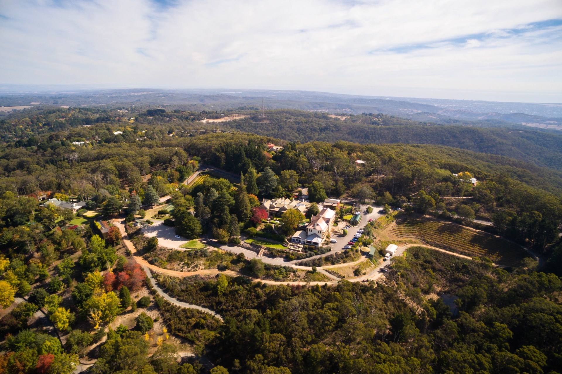 Aerial View - Mount Lofty House  