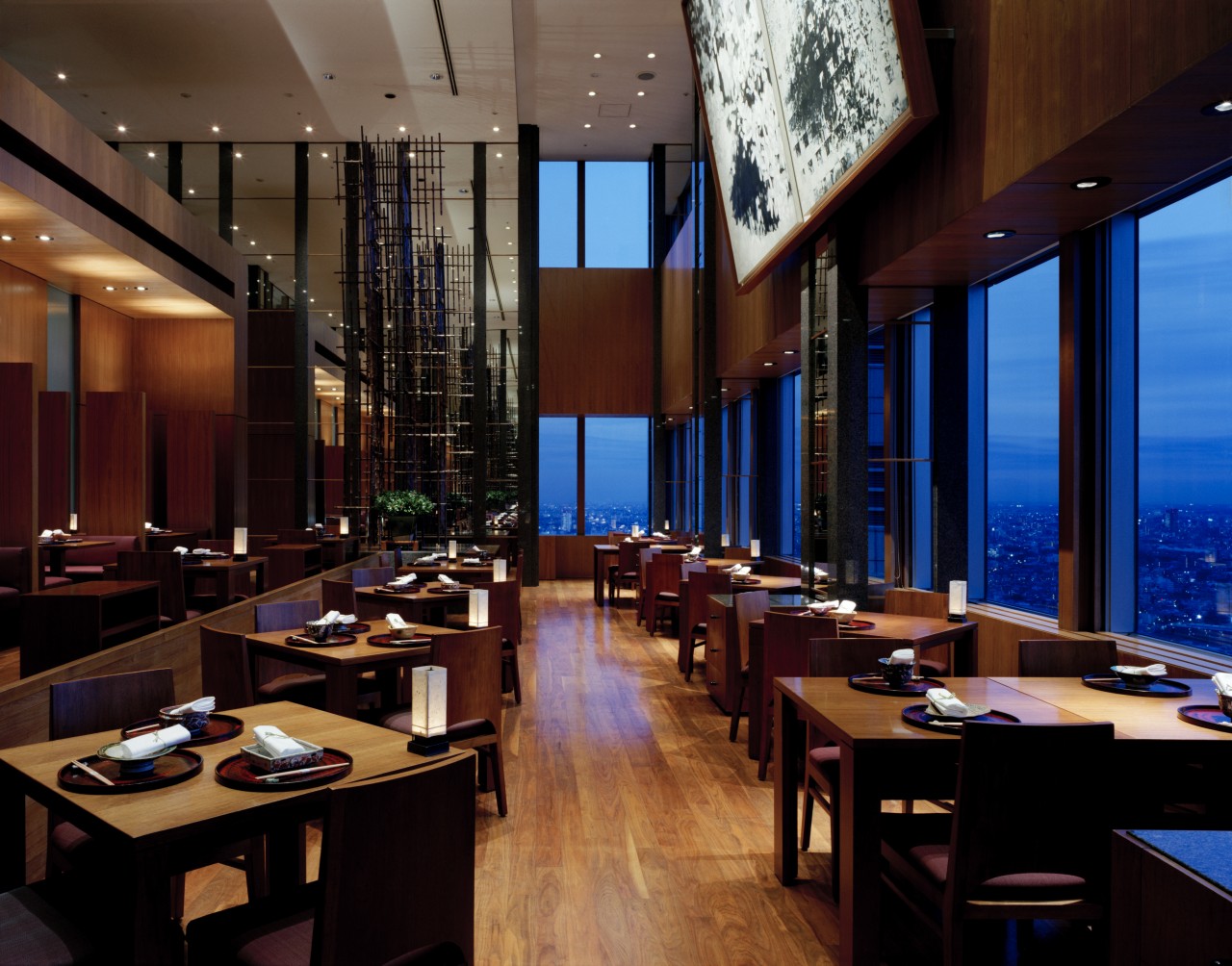 Dining with a view - Park Hyatt Tokyo 