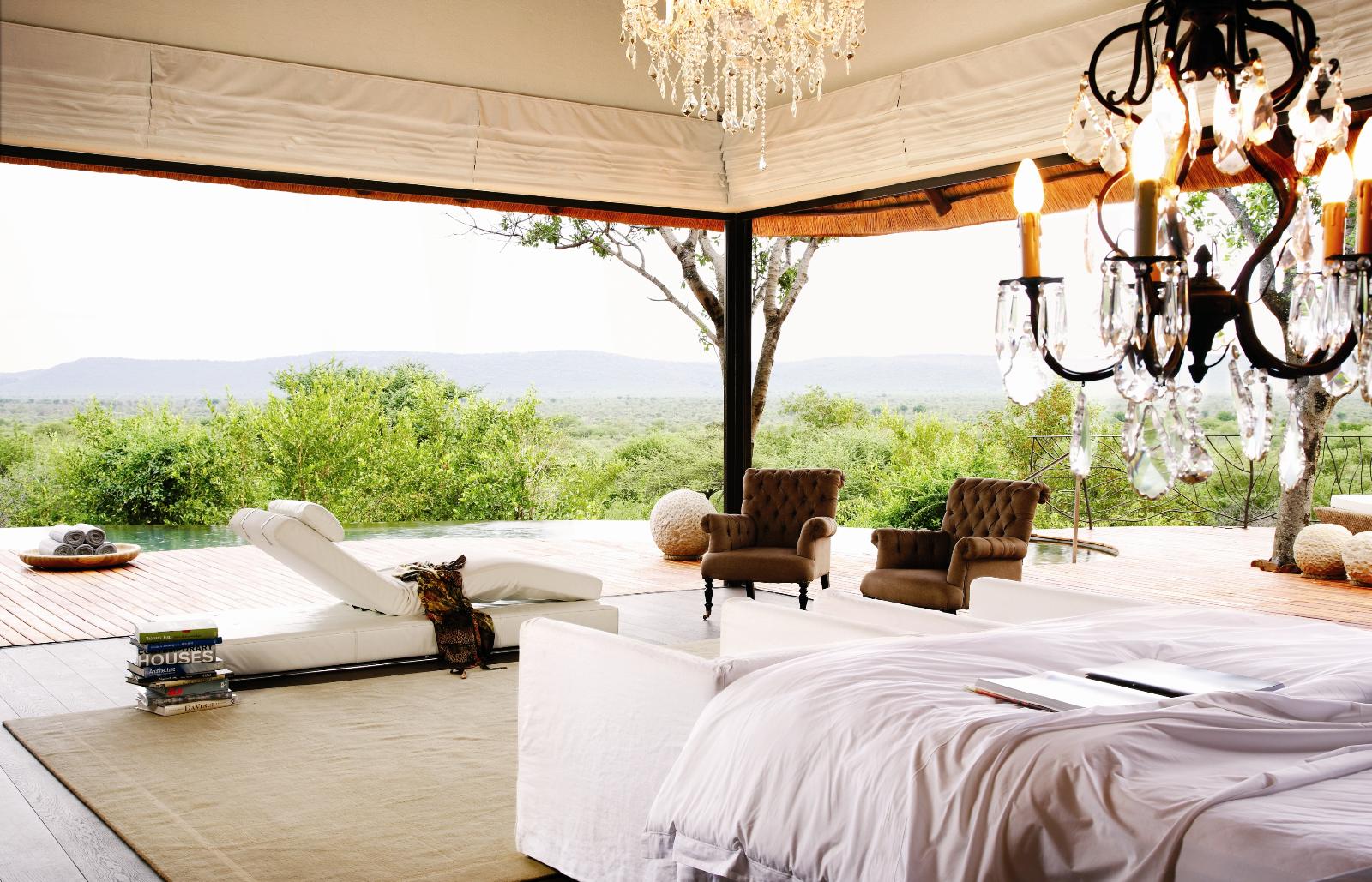 View from bedroom - Molori Safari Lodge