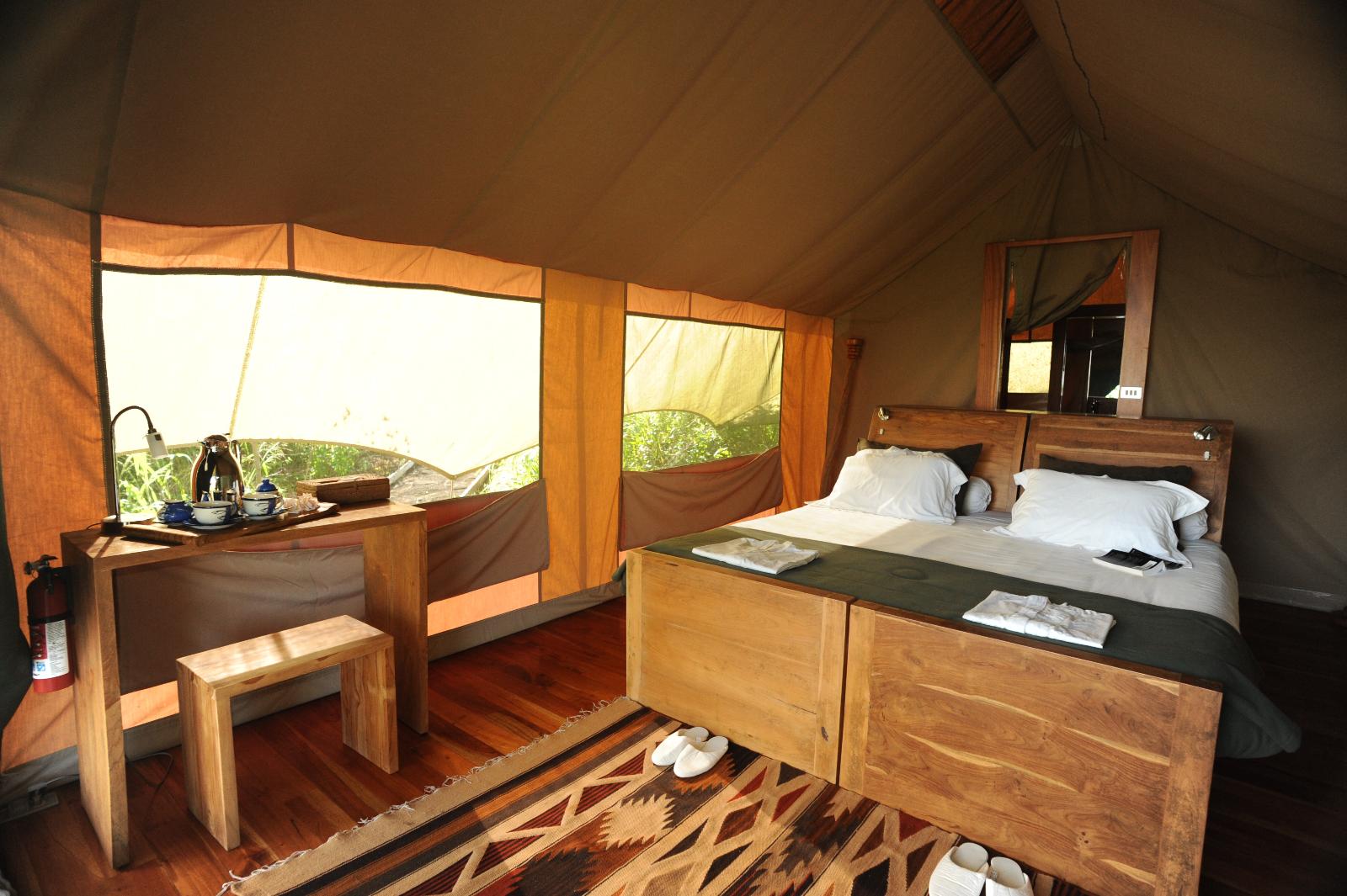 Tent interior  - Galapagos Safari Camp
