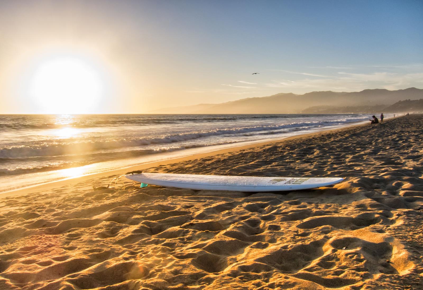 Surf's Up in Santa Monica - Romantic California 