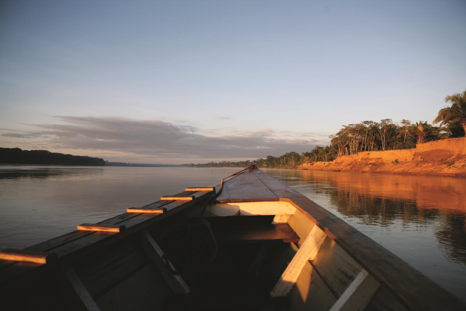 Sunset boat cruise - Reserva Amazonica