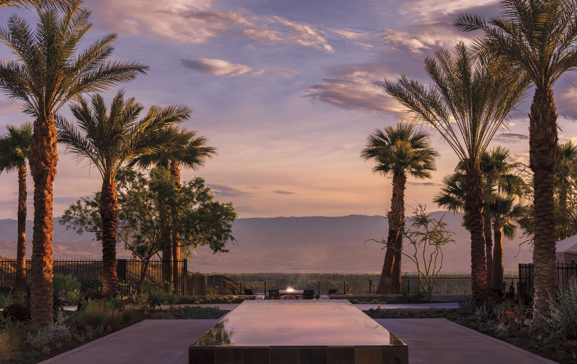 Sunset - Ritz Carlton Rancho Mirage 