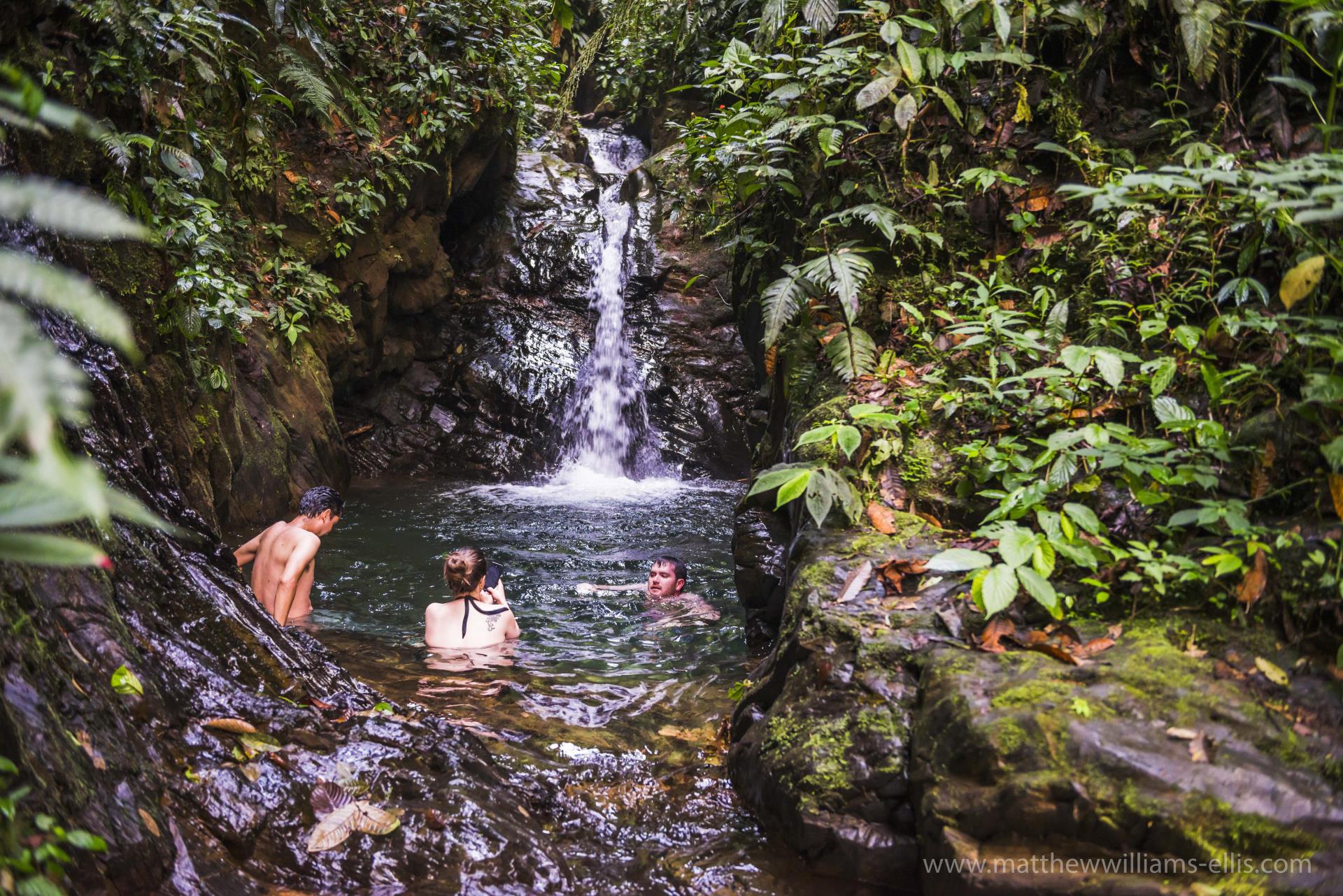 Waterfall at Mashpi - Natural Wonders of Ecuador 