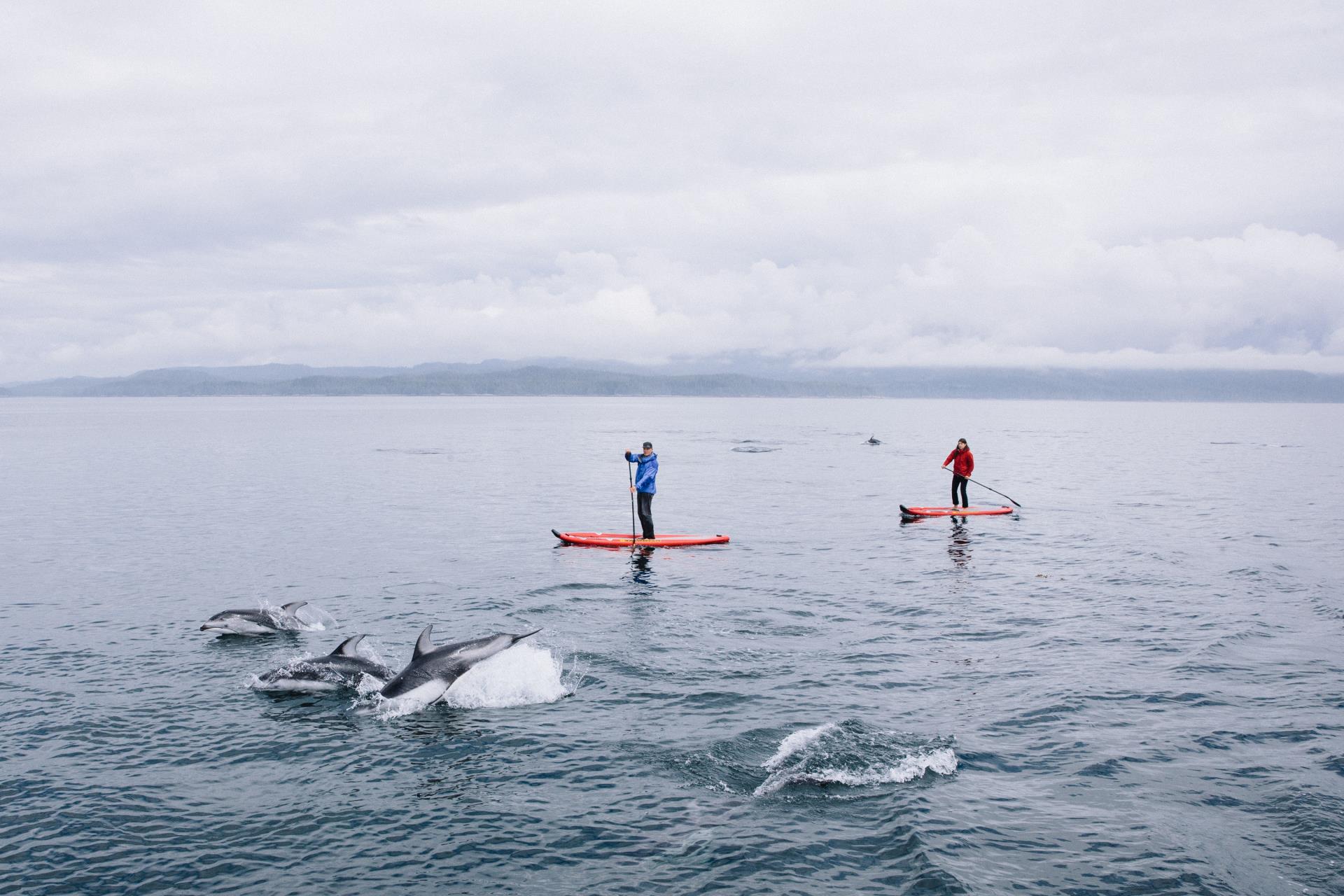 Paddleboarding at Nimmo - West Coast Canada In Style