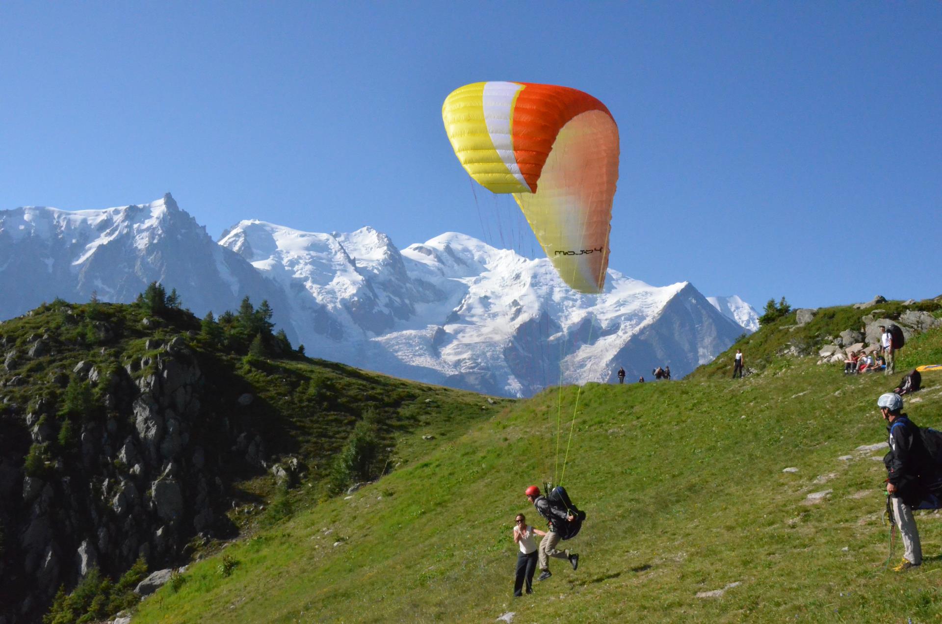 Paragliding in Chamonix - A Family Adventure