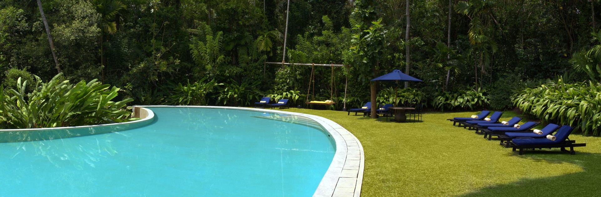 Pool area - The Kandy House