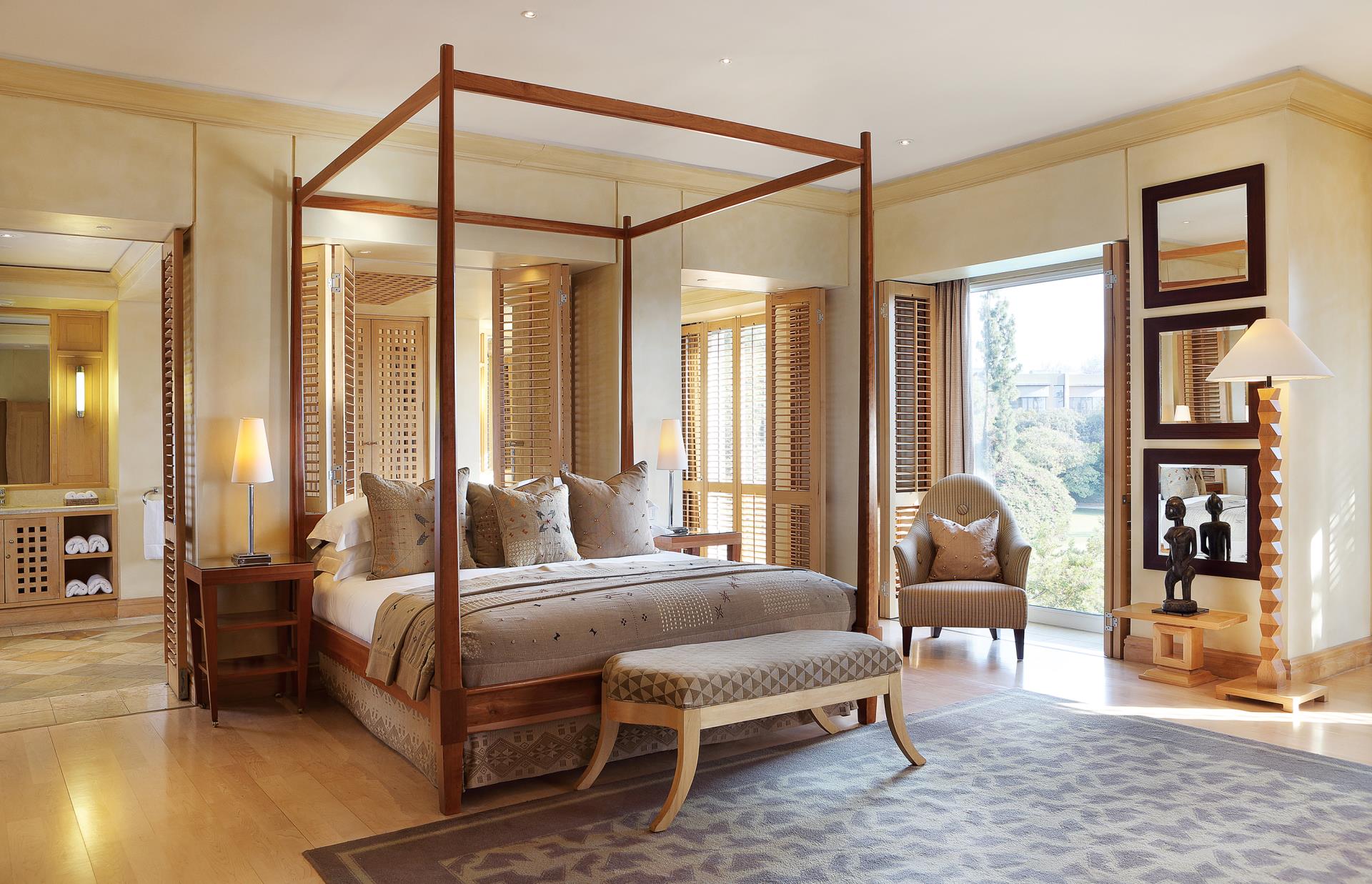 Presidential Suite Bedroom - Saxon Hotel, Villas & Spa