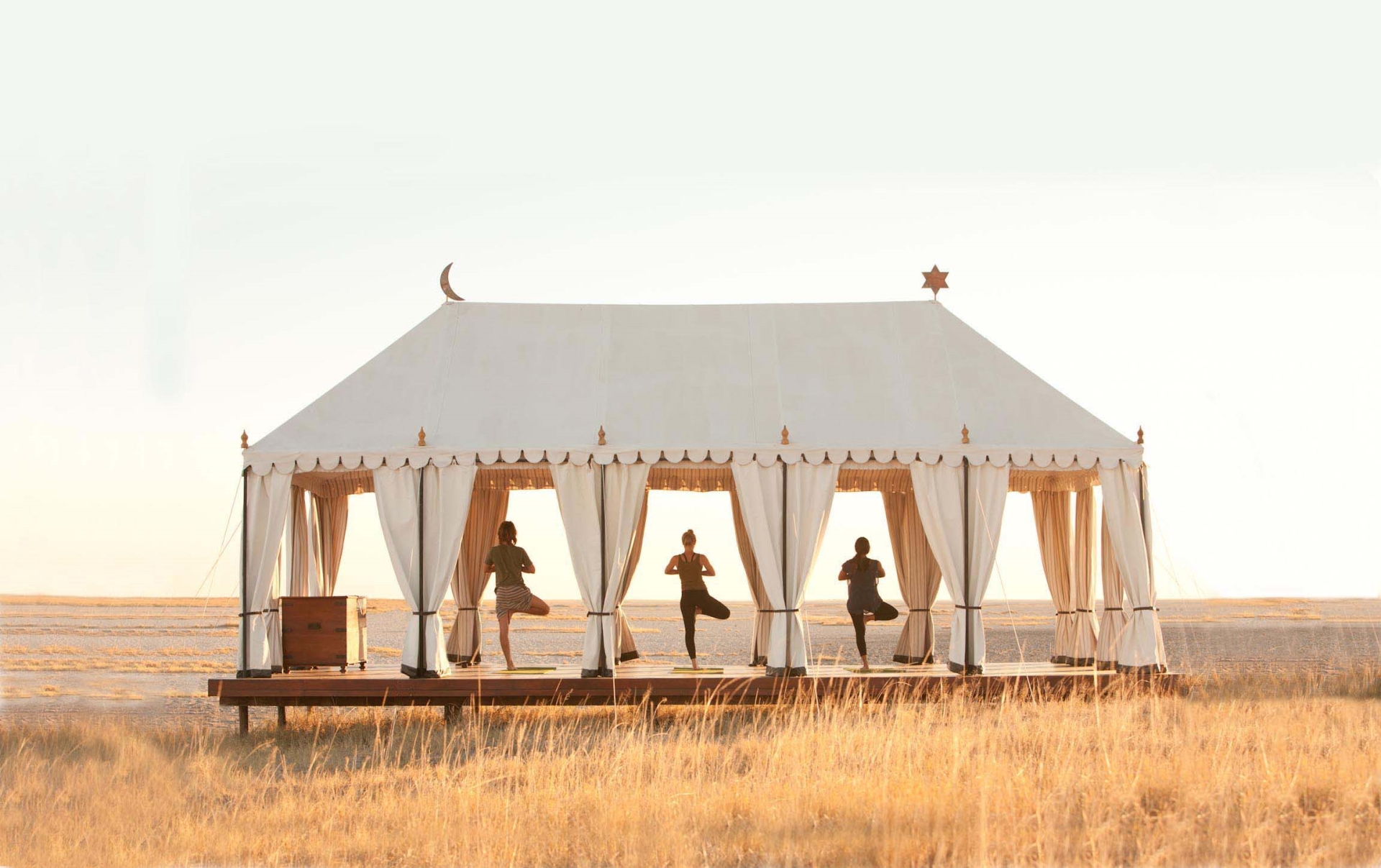 Yoga tent - San Camp