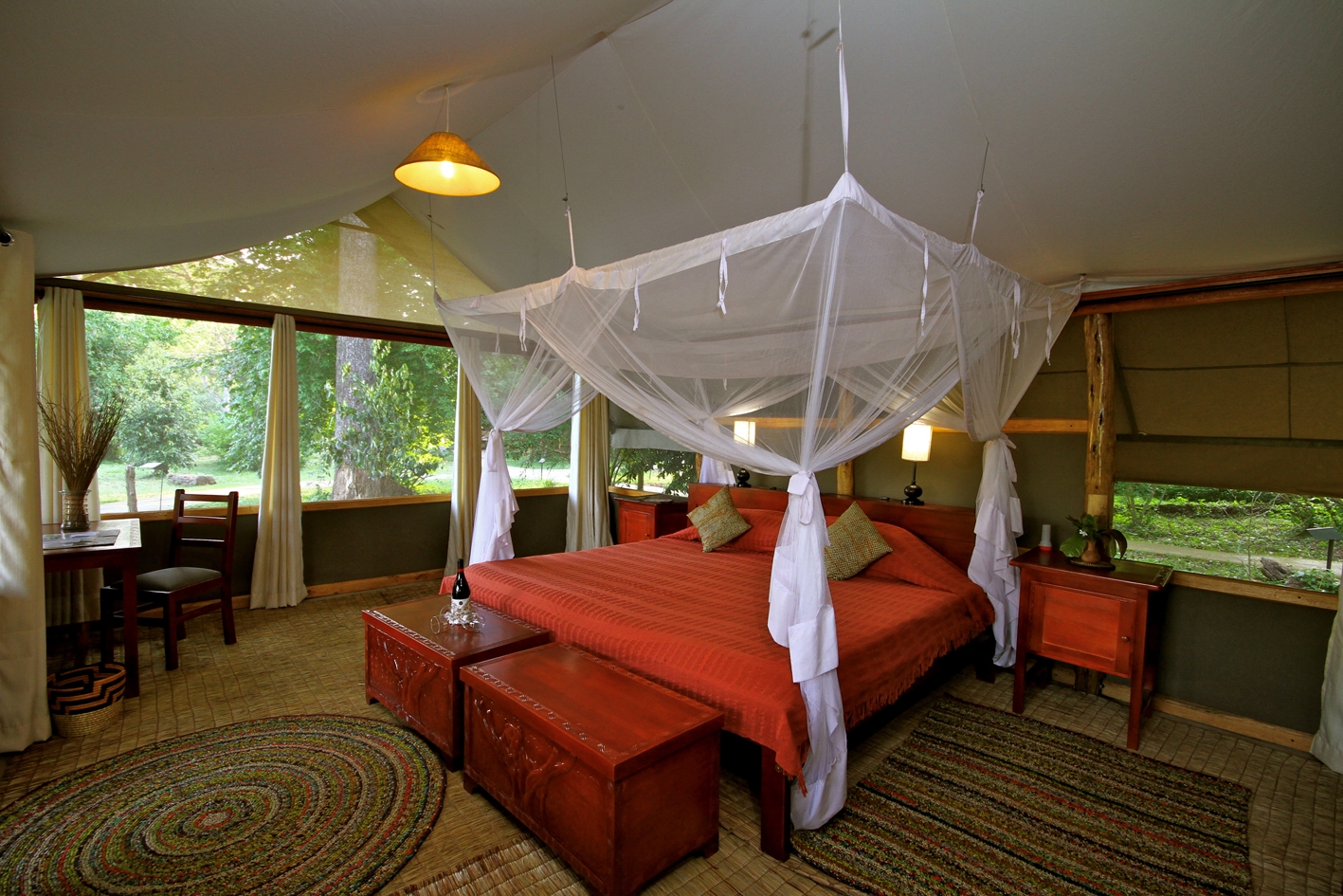 Bedroom - Ishasha Wilderness Camp