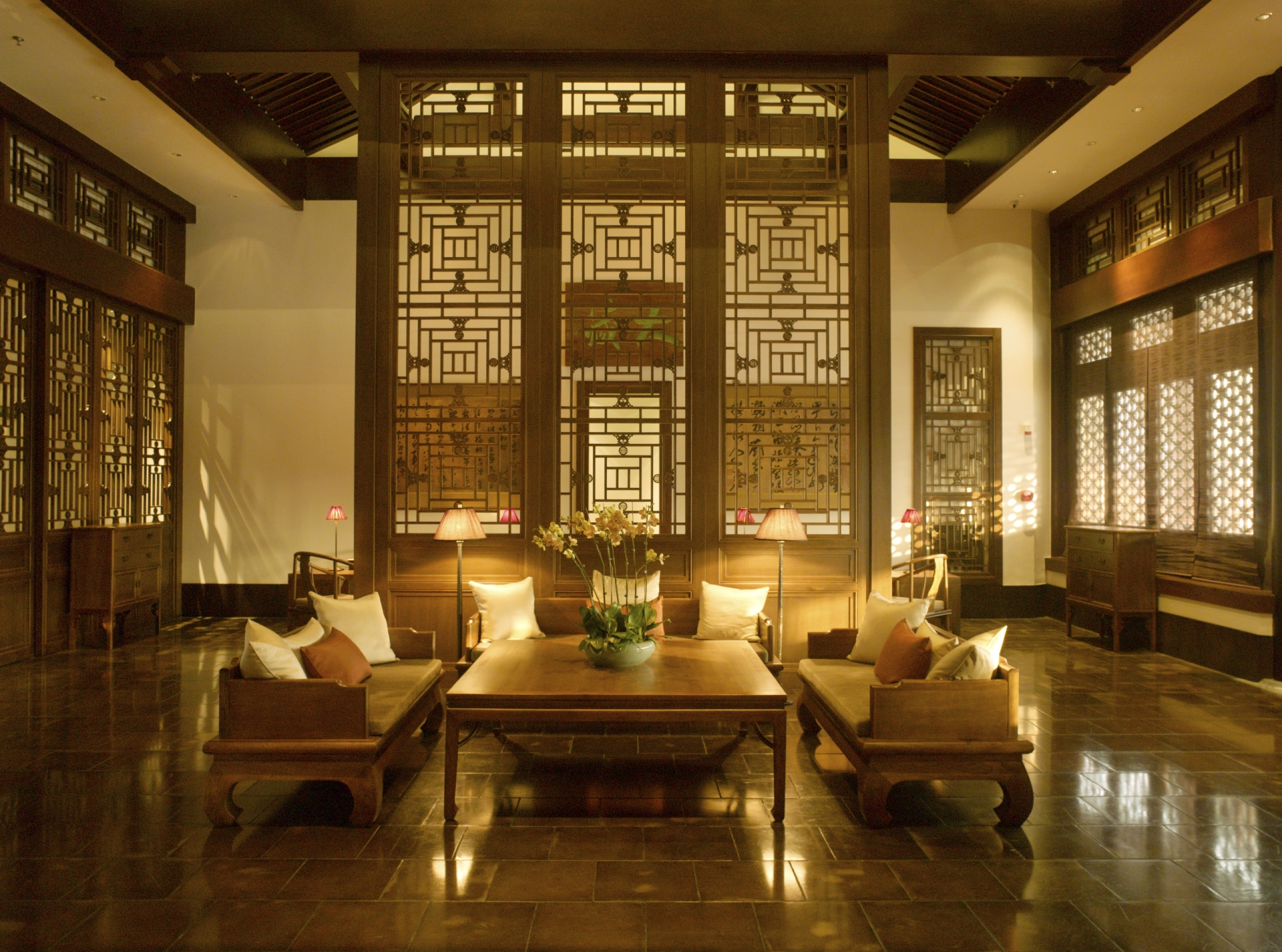 Pavilion Lounge - The Aman Summer Palace Beijing 