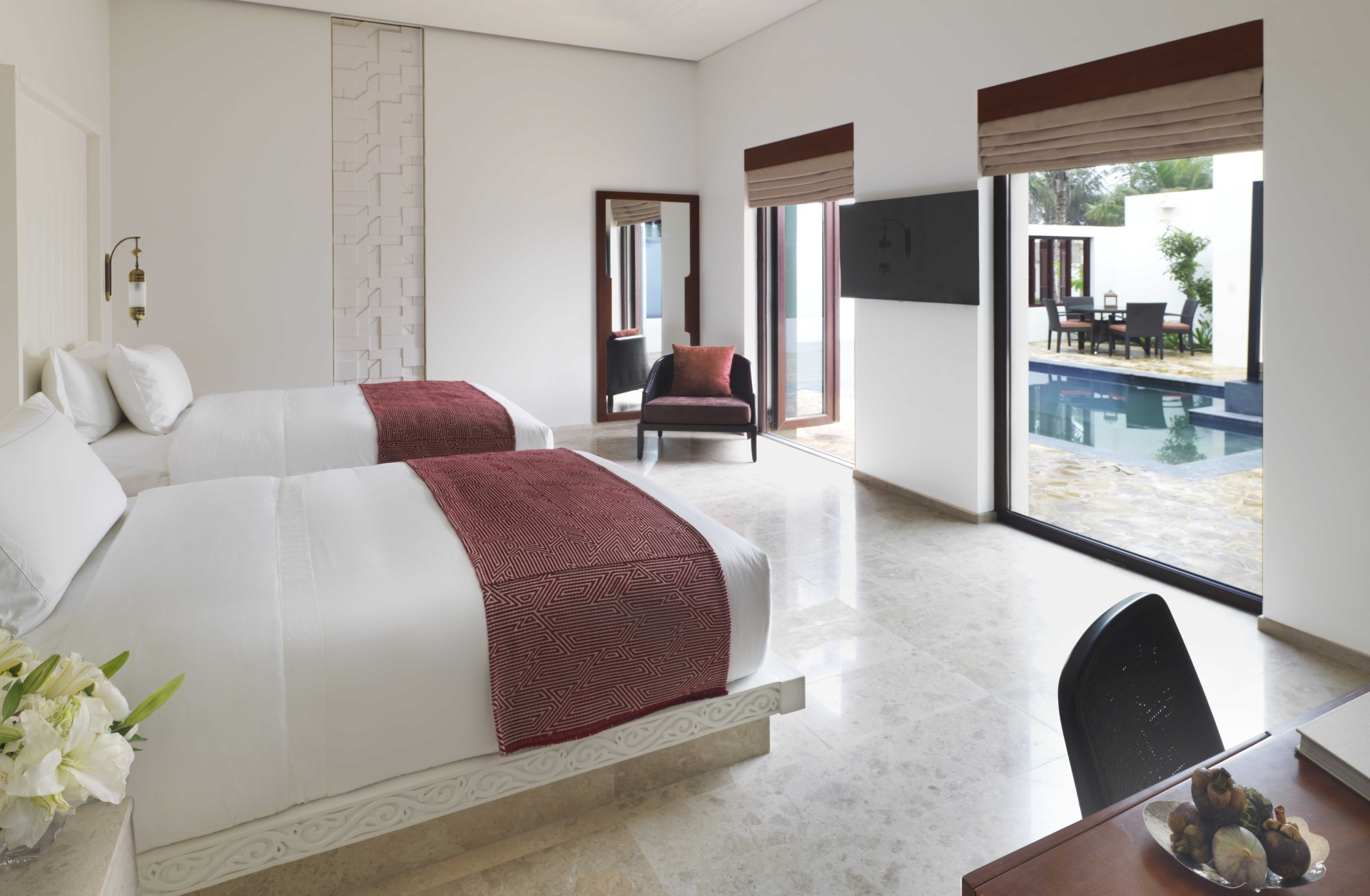2 Bed View Pool Villa - Anantara Al Baleed Resort Salalah