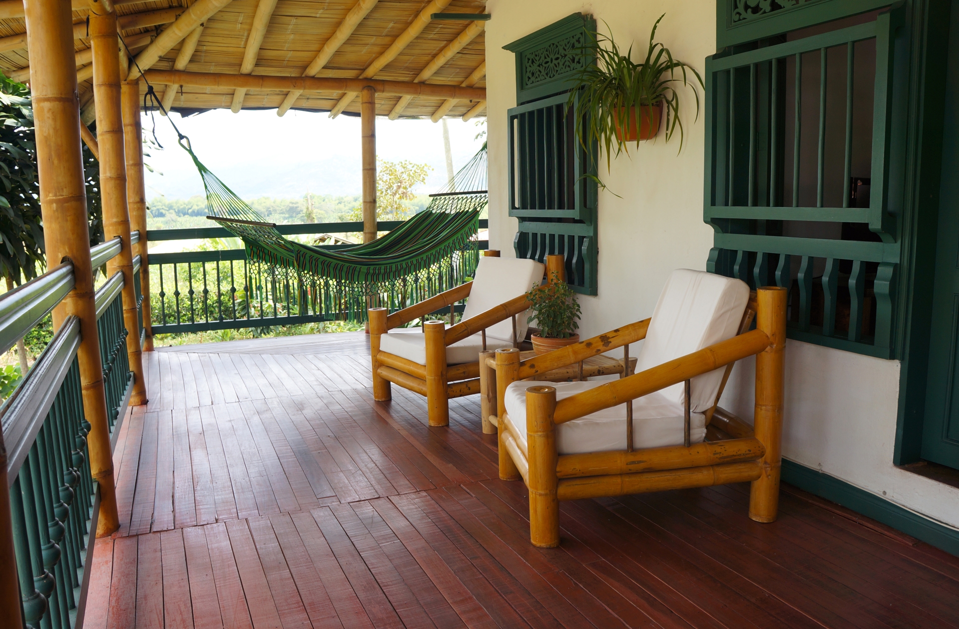 Balcony - Hacienda Bambusa