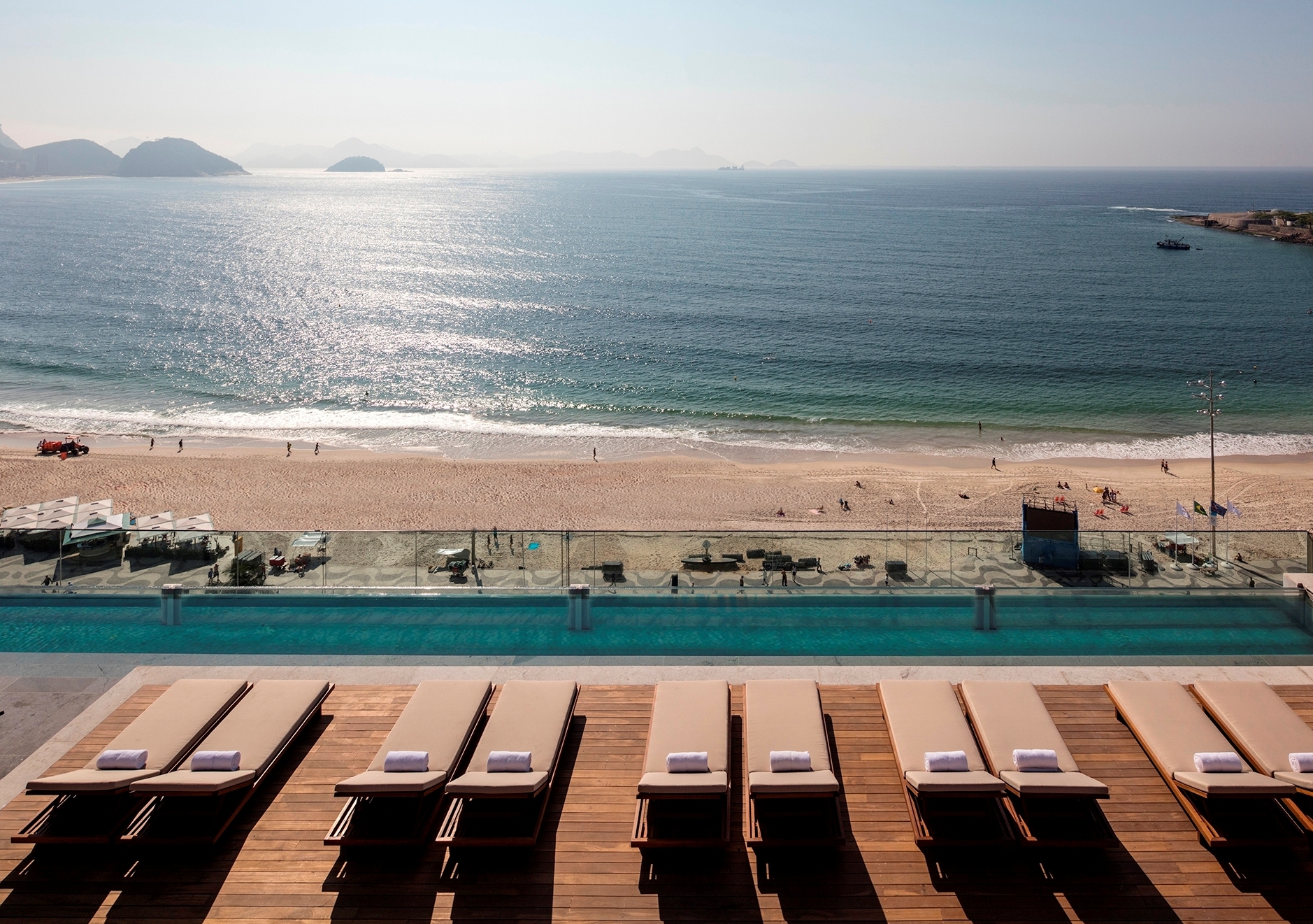 Rooftop views - Hotel Emiliano Rio de Janeiro
