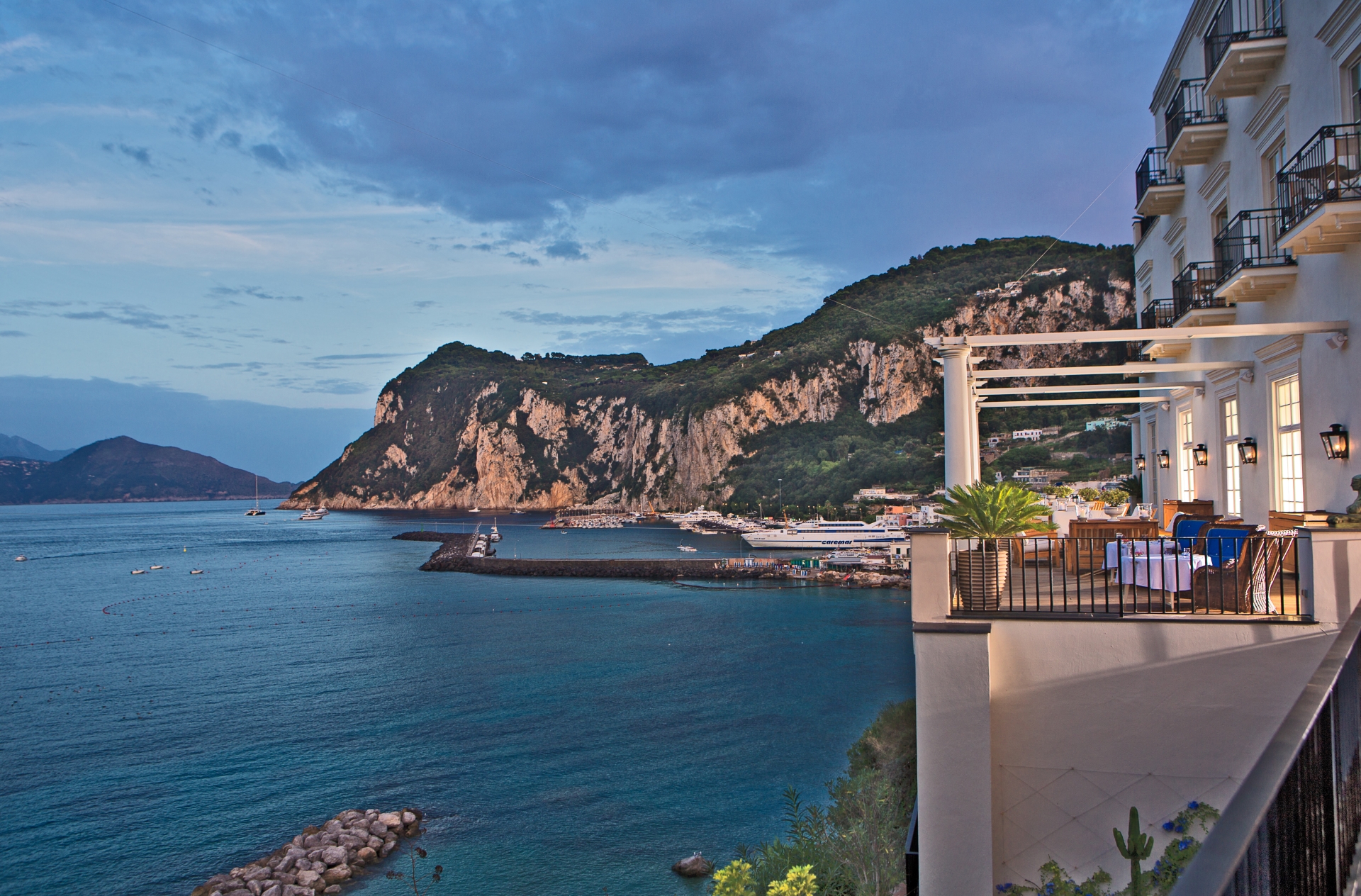 Terrace views - JK Place Capri