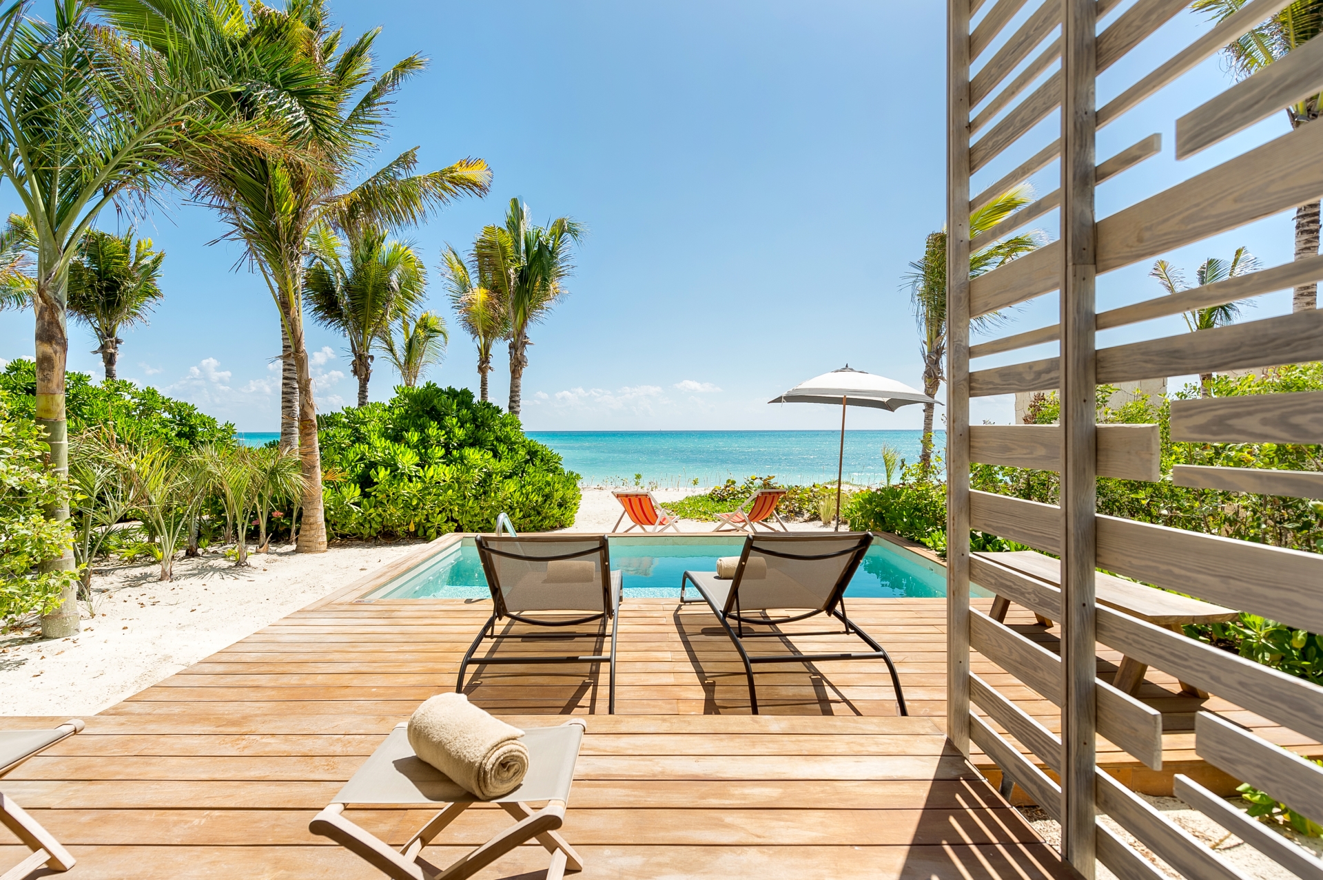 Bilevel Suite Terrace - Andaz Mayakoba Resort Riviera Maya