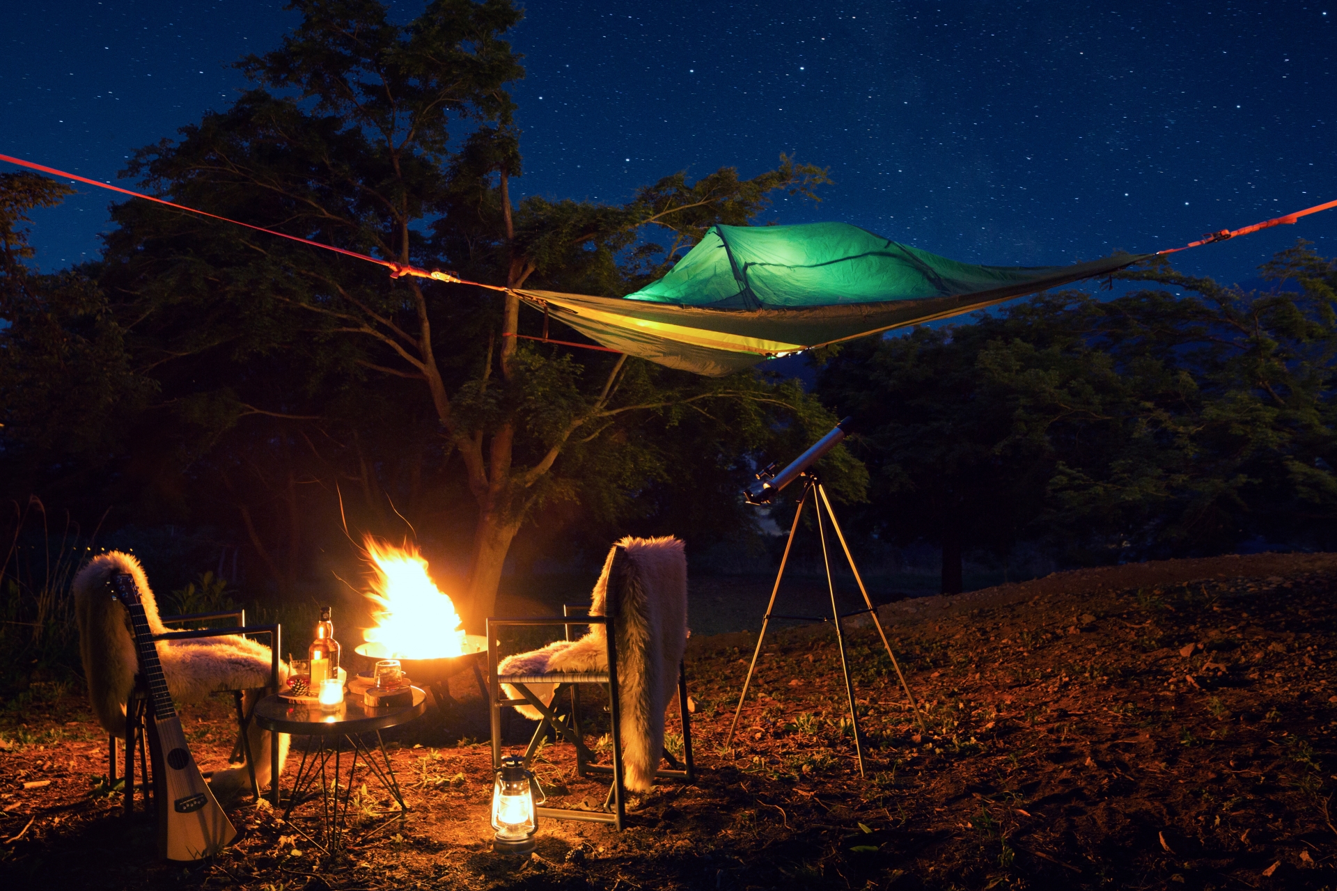 Camping - Credit Hoshinoya Fuji