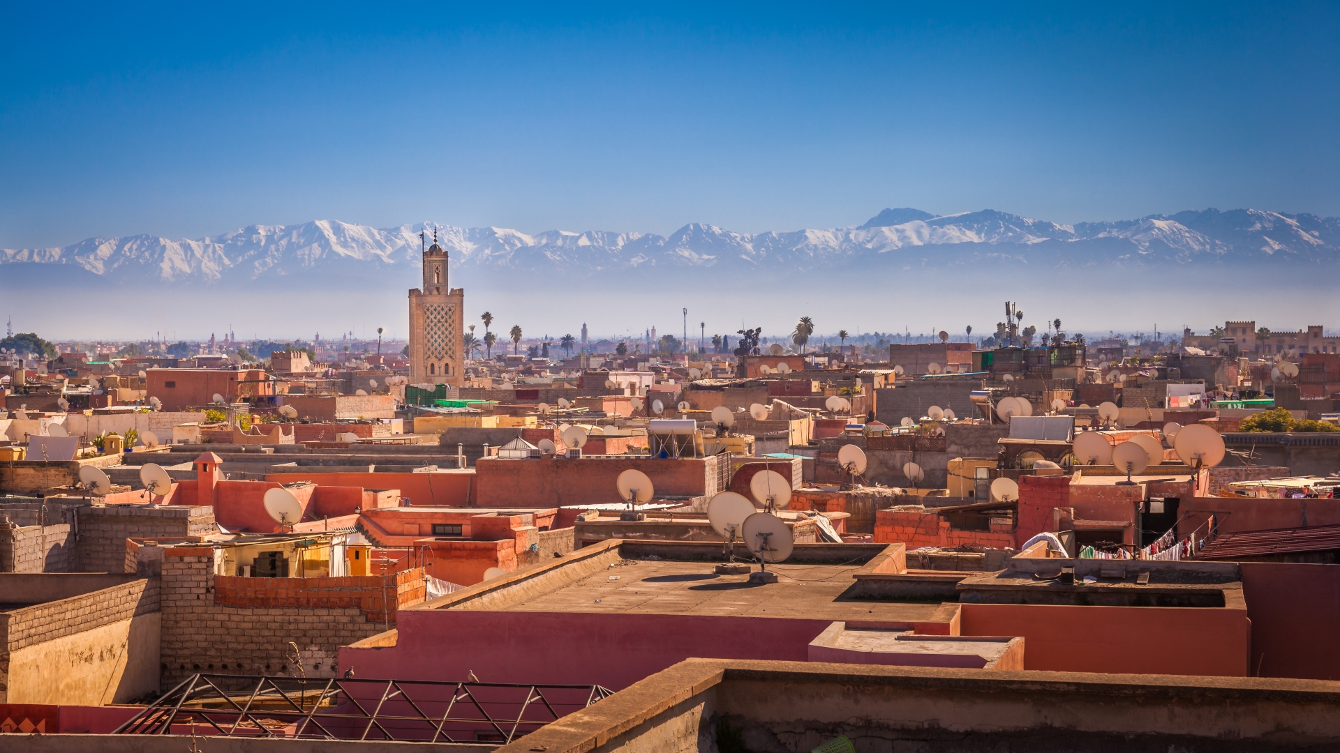 Marrakech rooftops - Marrakech and Moorish Spain