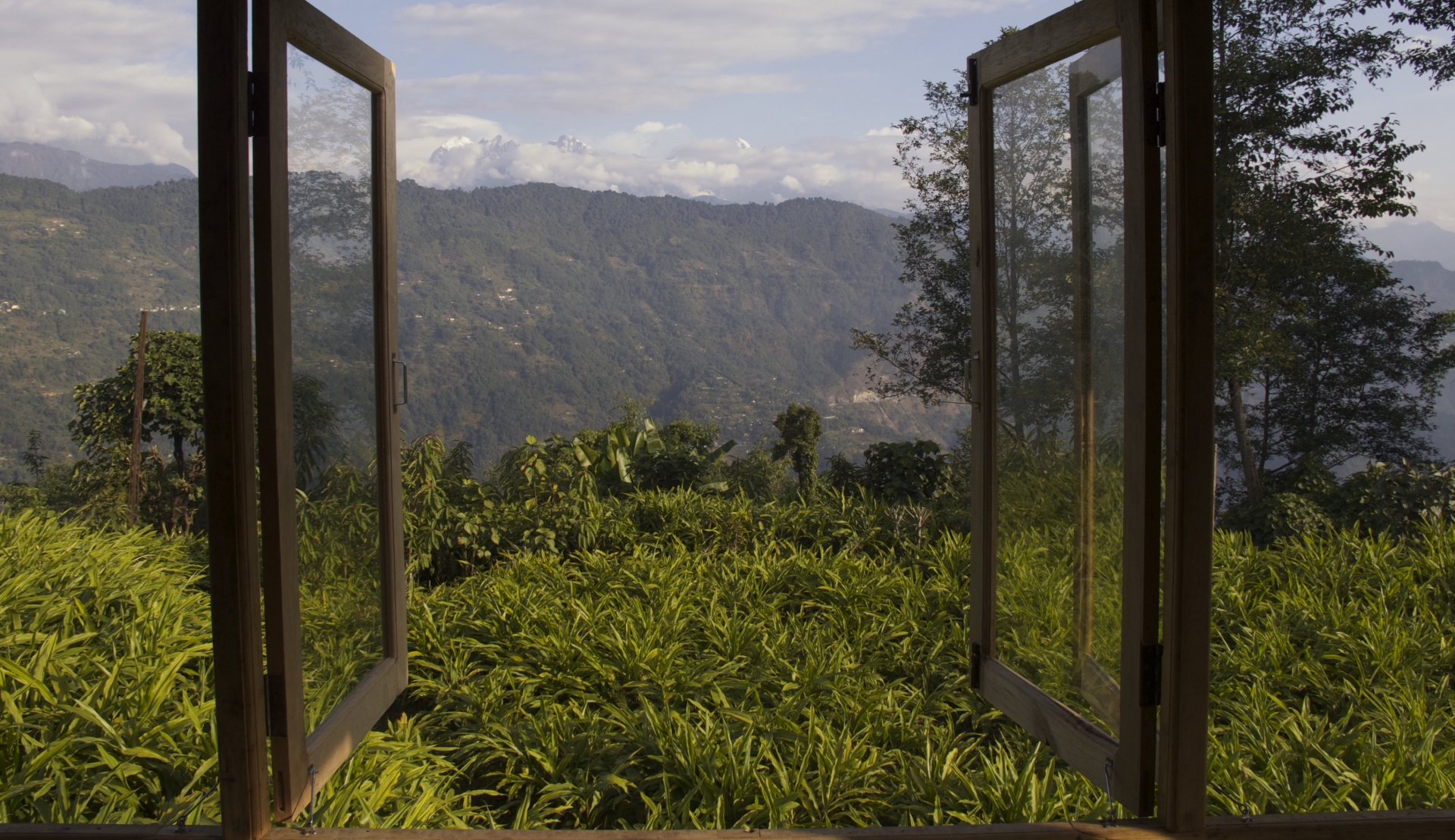Views from Hee House - Shakti Sikkim Village Houses