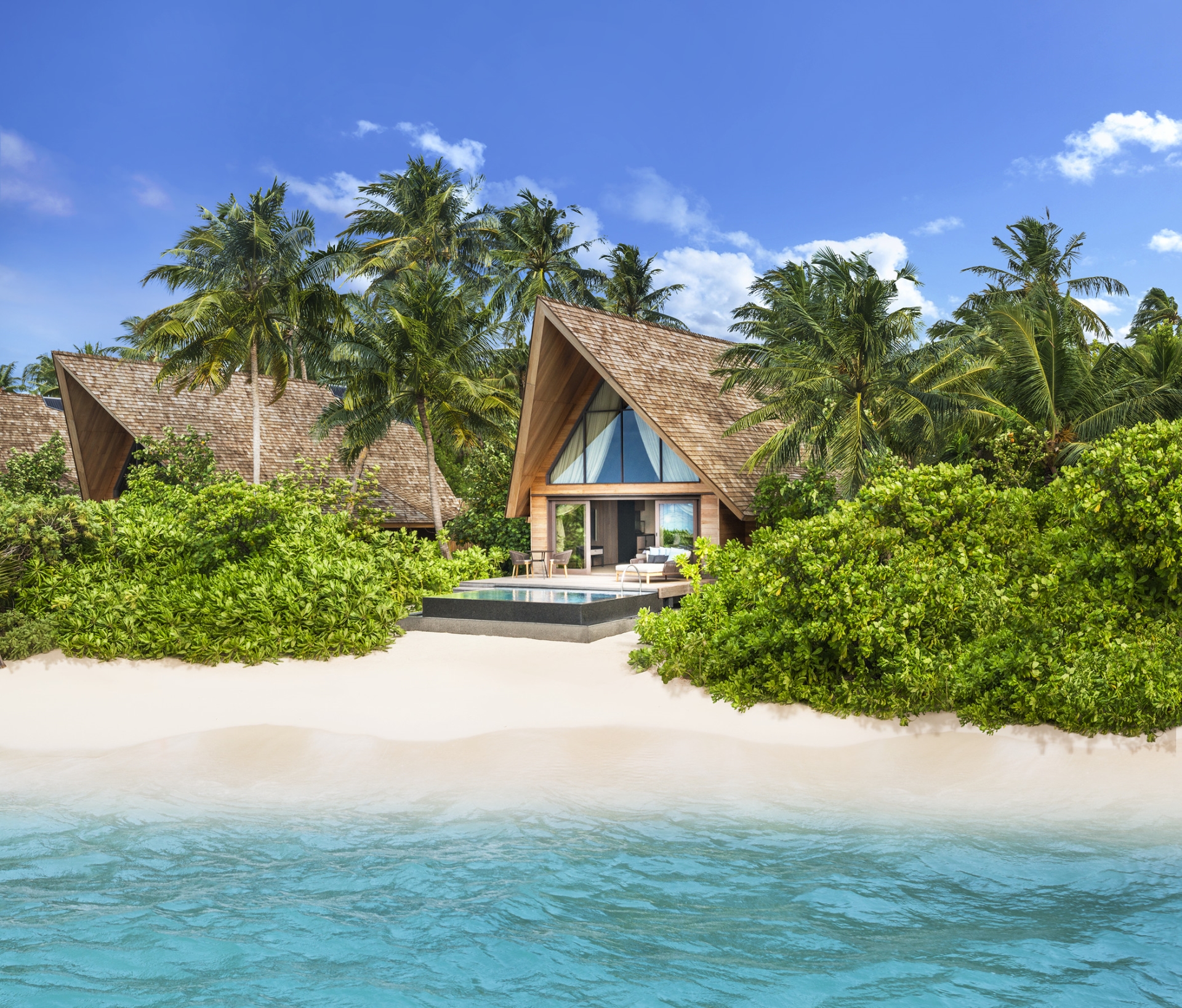 Beach Villa with Pool - St Regis Maldives Vommuli Resort