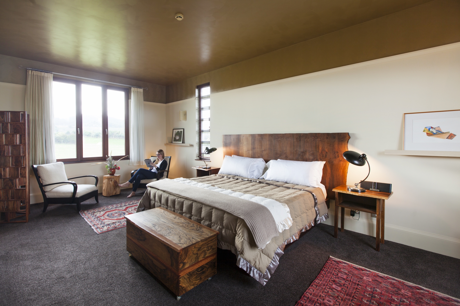 Bedroom - Hapuku Lodge