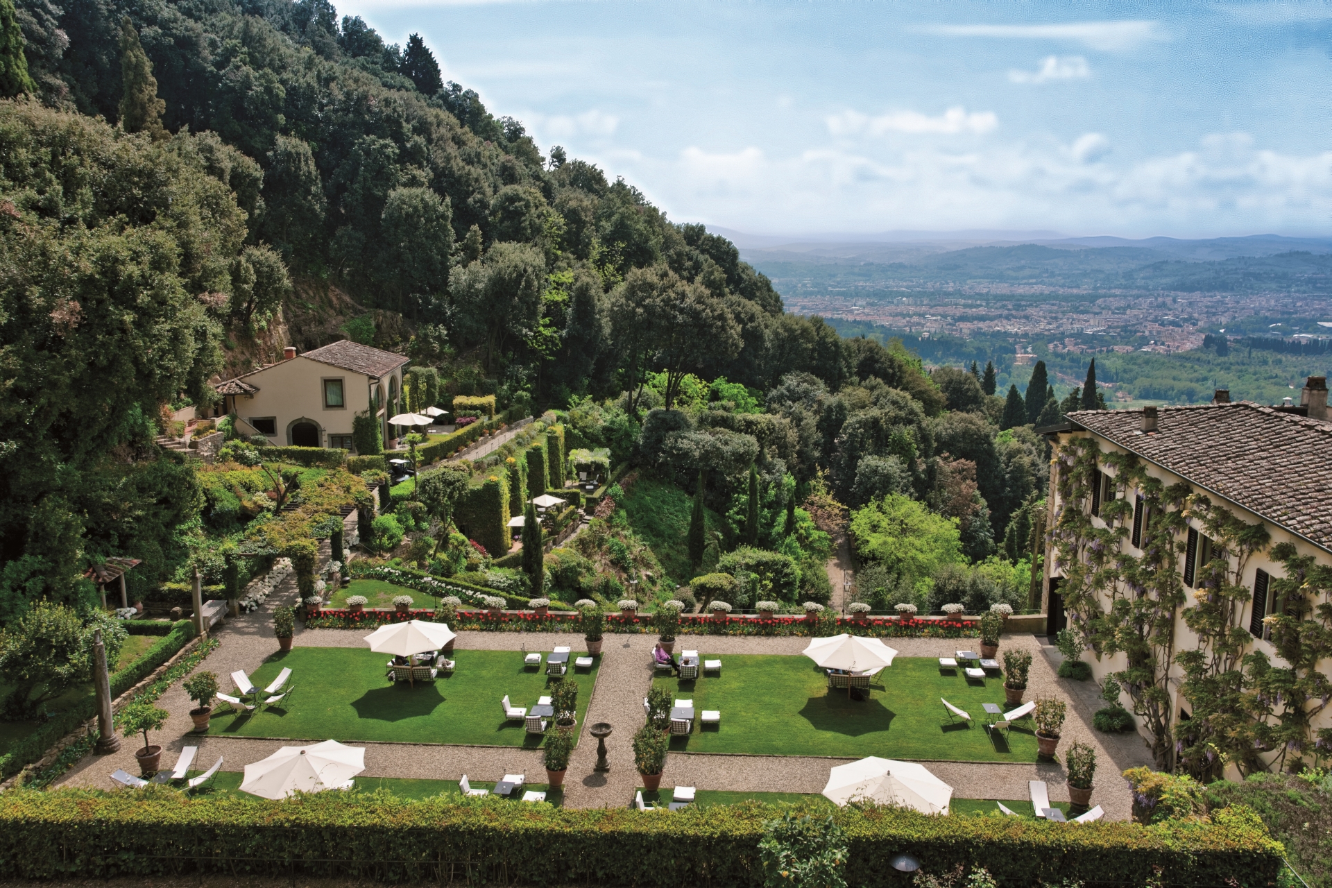 Garden view - Belmond Villa San Michele