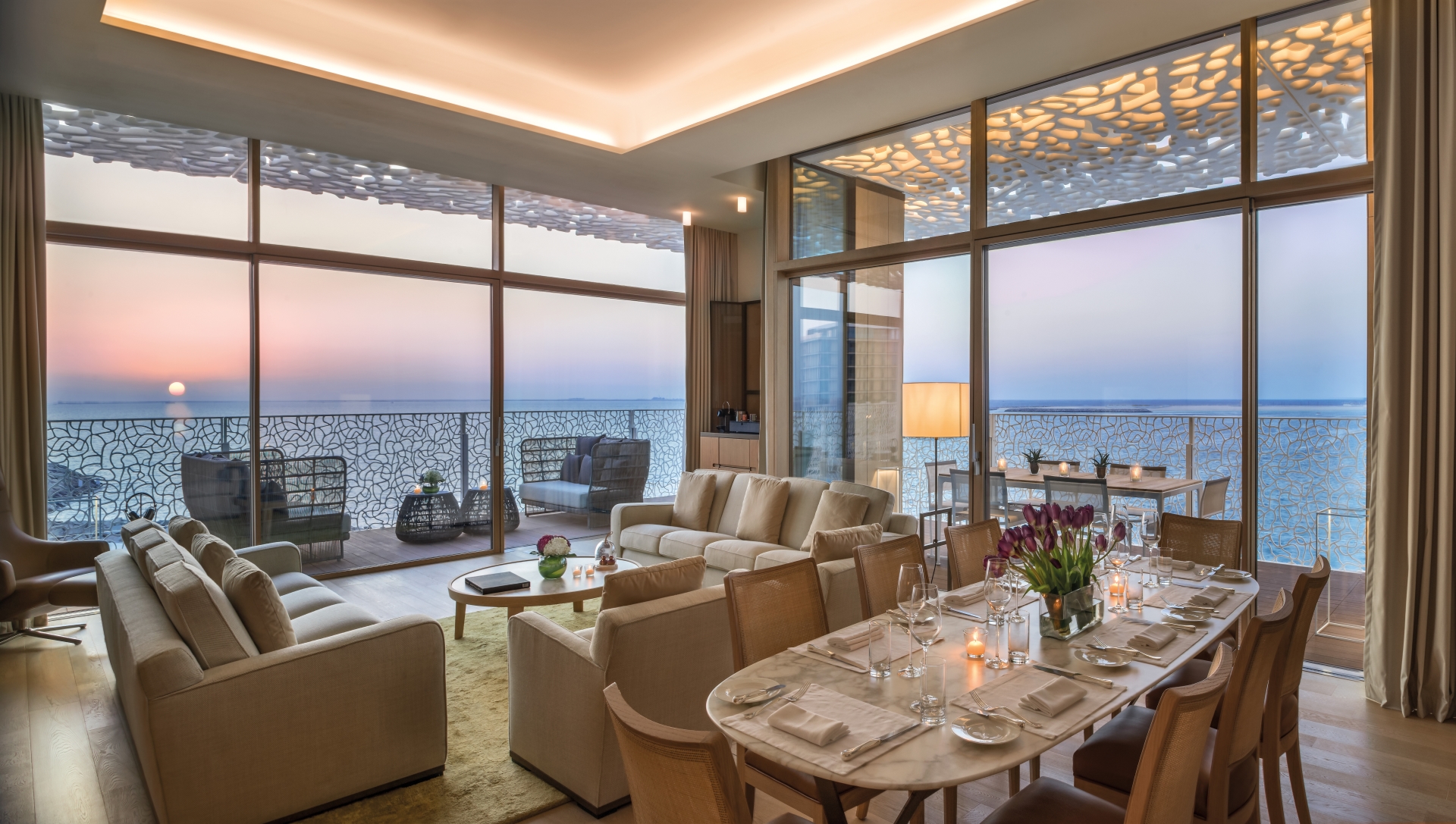 Bulgari Suite Living Room - Bulgari Resort Dubai
