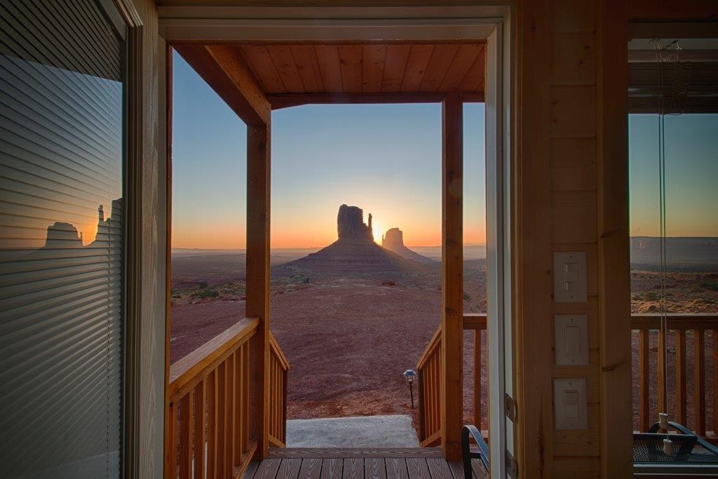 View from the Premium Cabins - The View Monument Valley