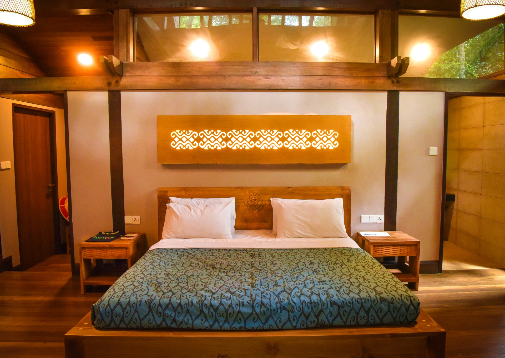 Villa Bedroom - Sukau Rainforest Lodge
