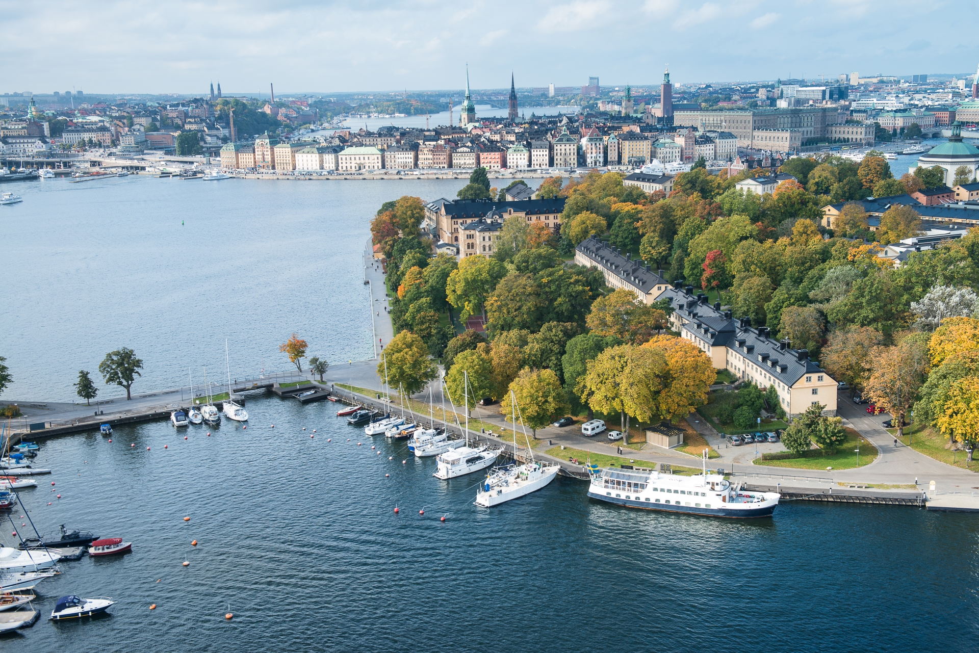 Aerial view - Hotel Skeppsholmen