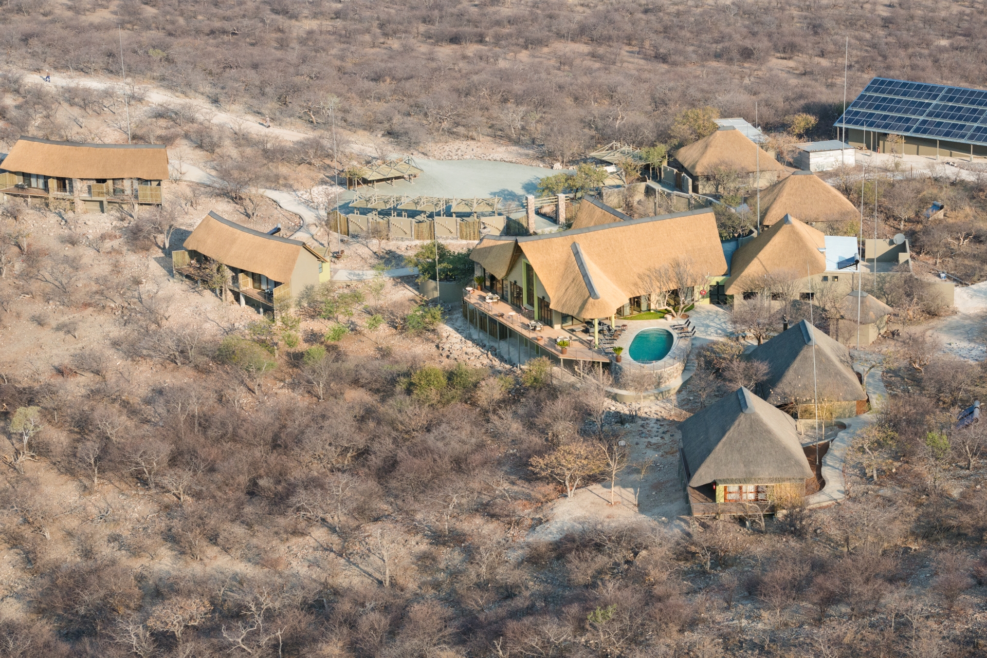 Aerial View of Safarihoek - Safarihoek Lodge