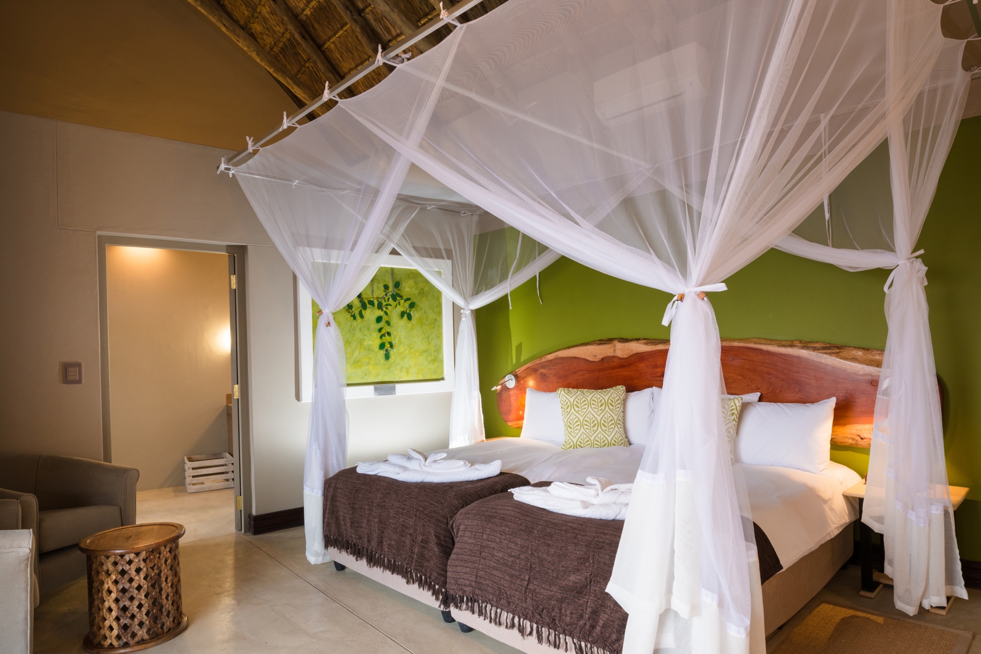 Bedroom Interior - Safarihoek Lodge