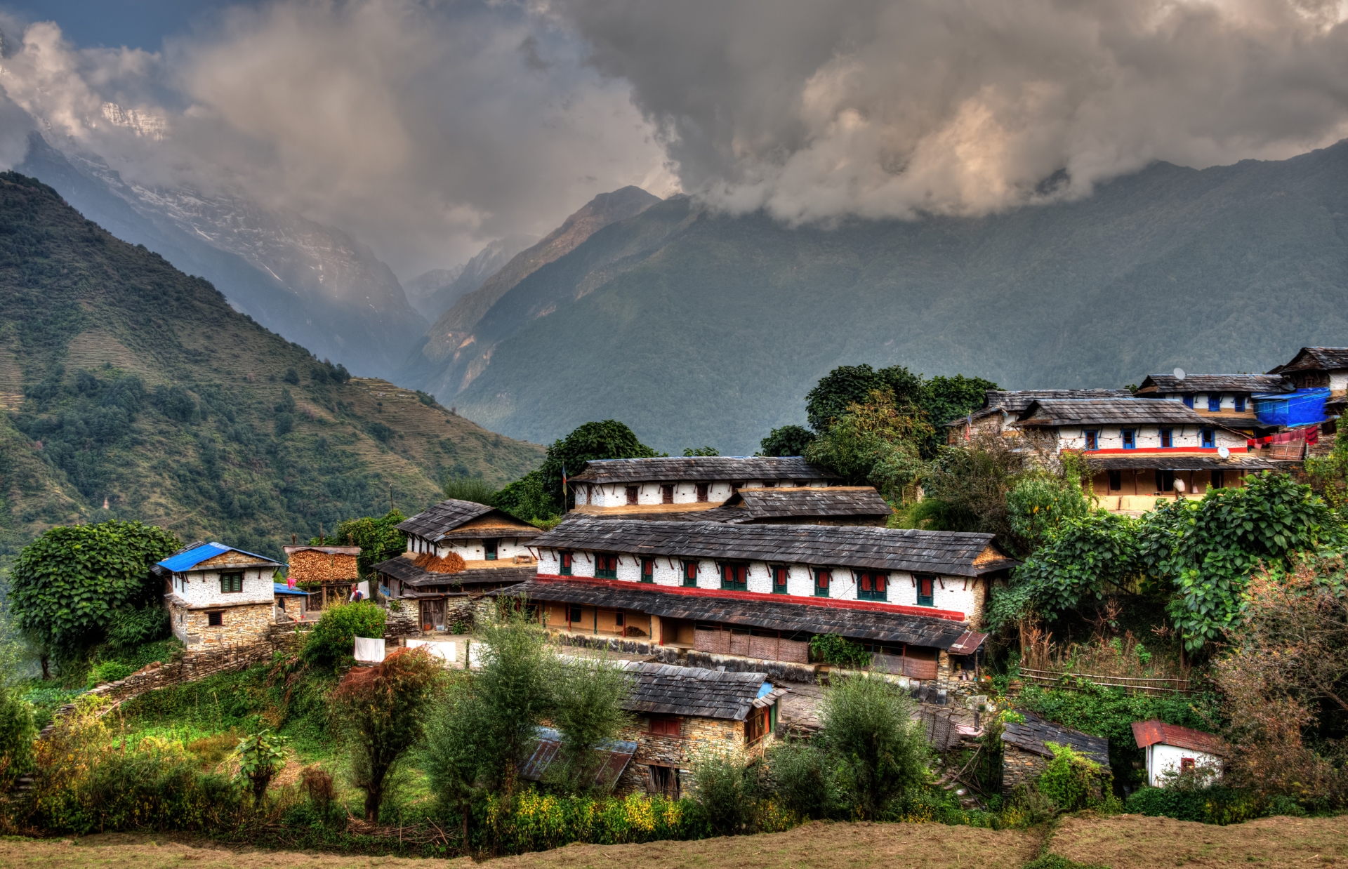 Birethanti, Himalaya - Birethanti, Sanctuary Lodge, Birethanti 