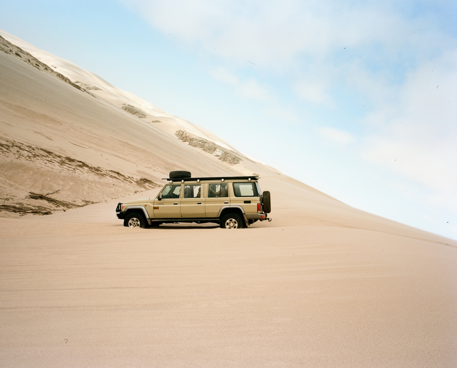 Game drive along the dunes - 