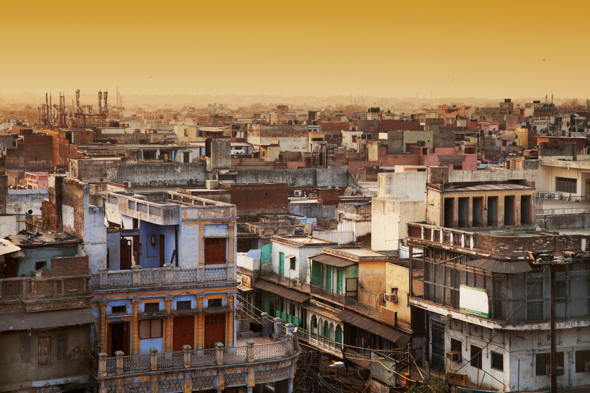 Cityscape of Delhi 