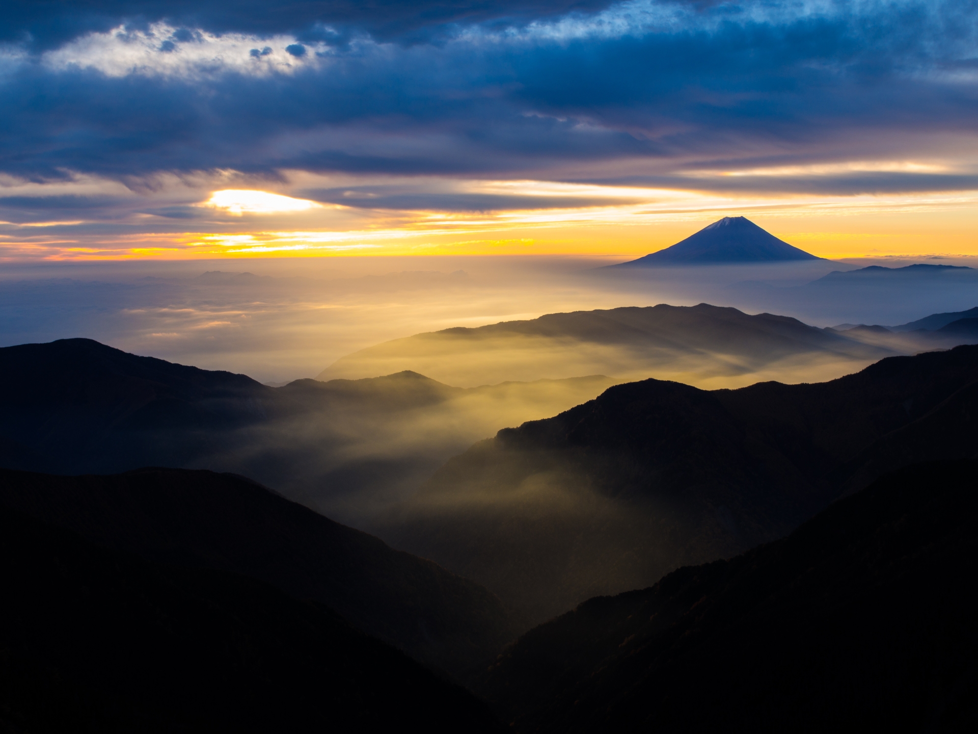 Mt Fuji at Sunrise 
