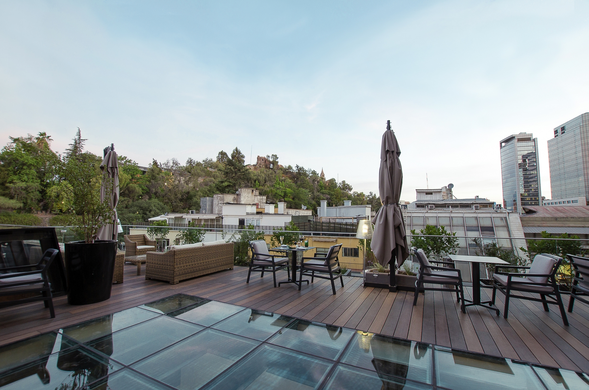 Rooftop terrace - Hotel Magnolia 