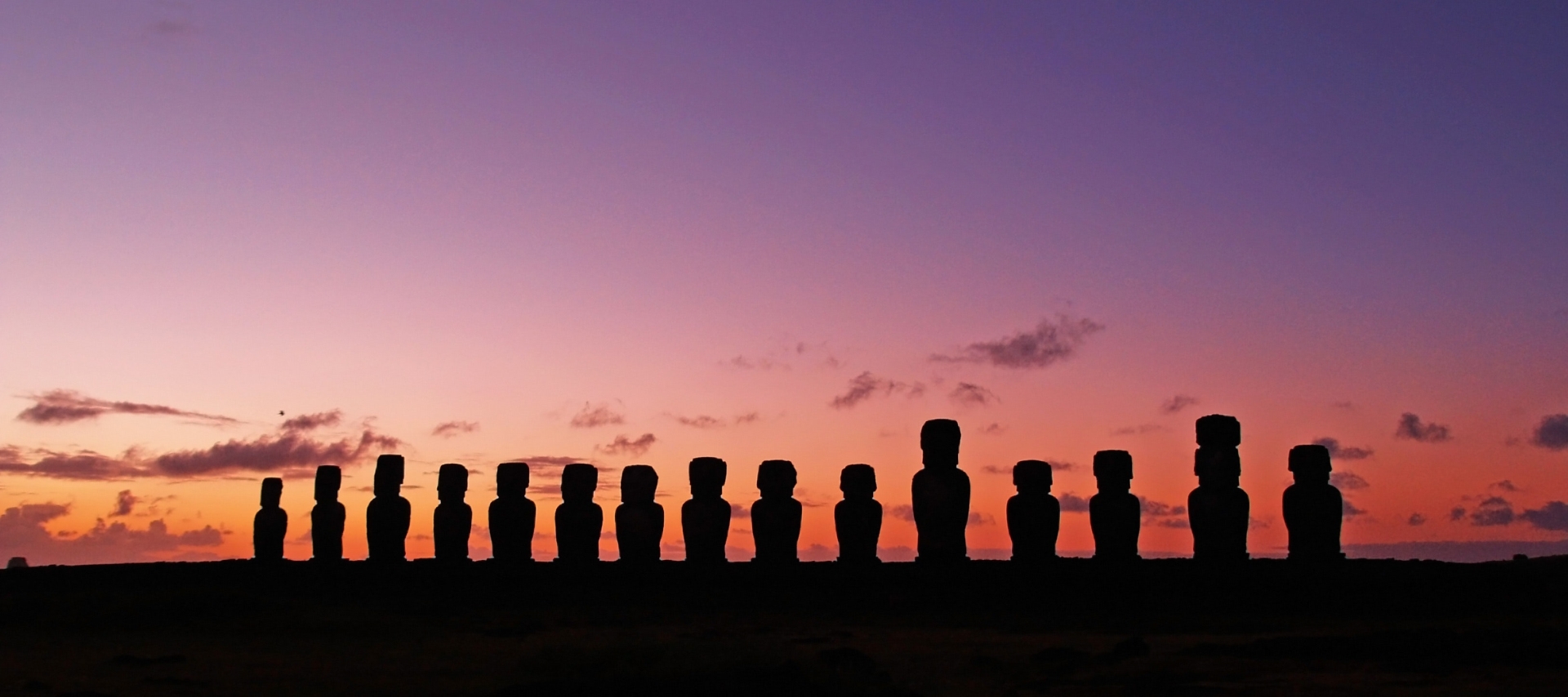 Easter Island landscape 