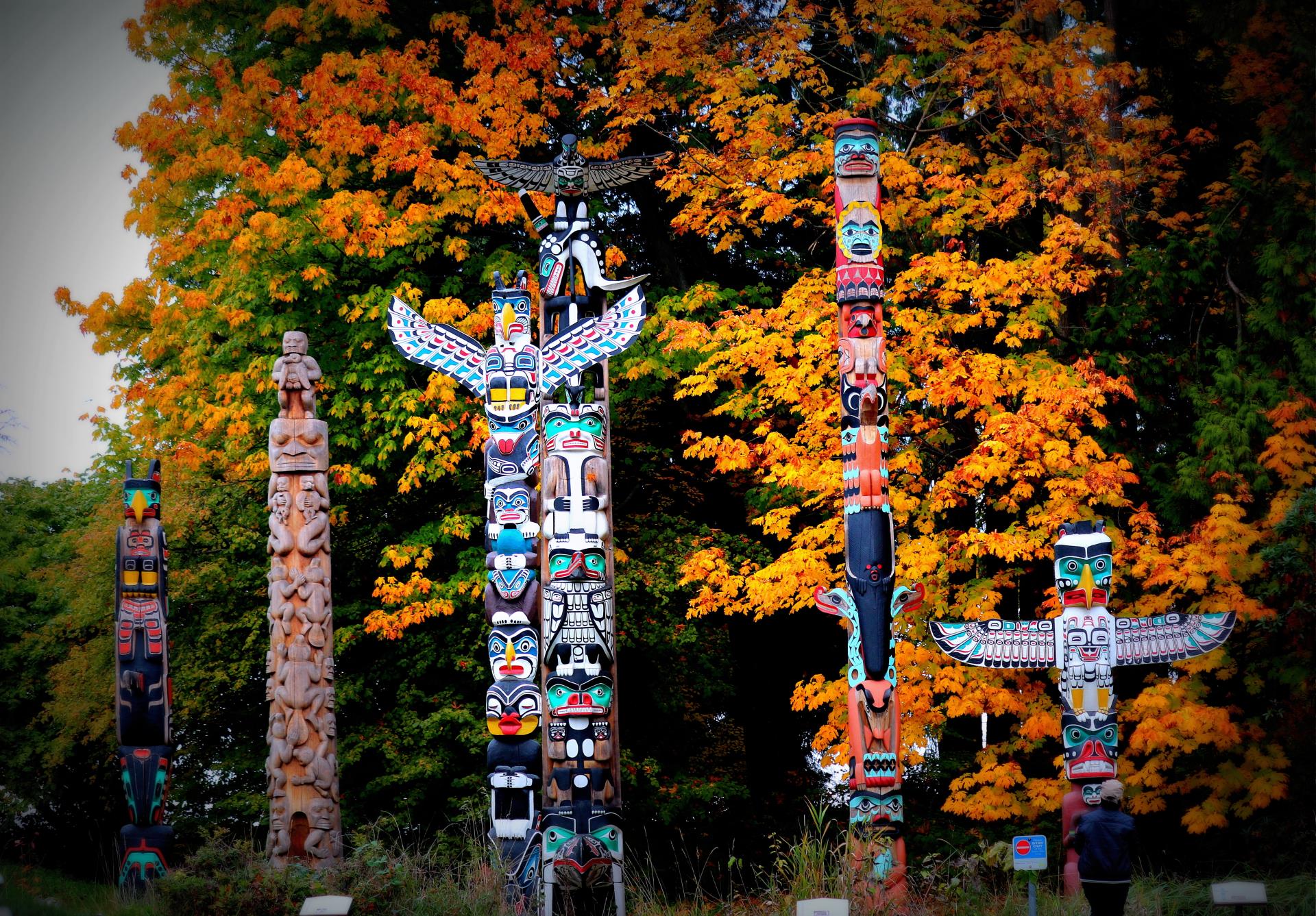 Stanley park totem poles - Best of British Columbia