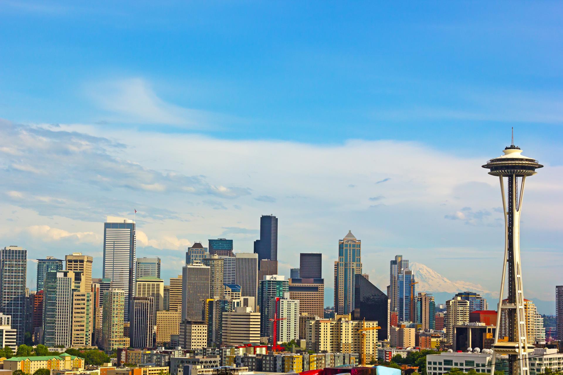Seattle skyline  - West Coast Canada to the Wild West