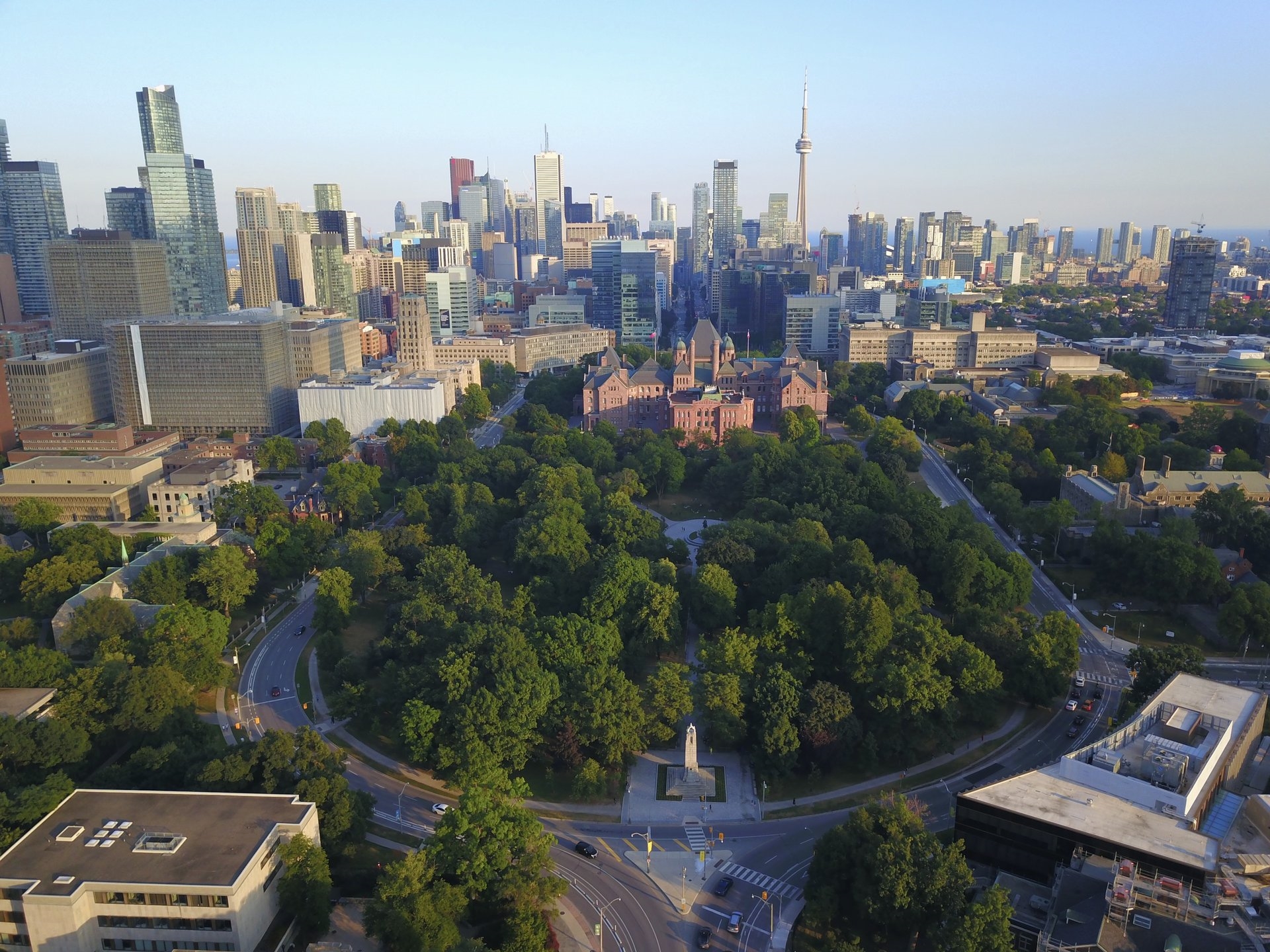 Aerial View Toronto - Gourmet Ontario and Quebec 