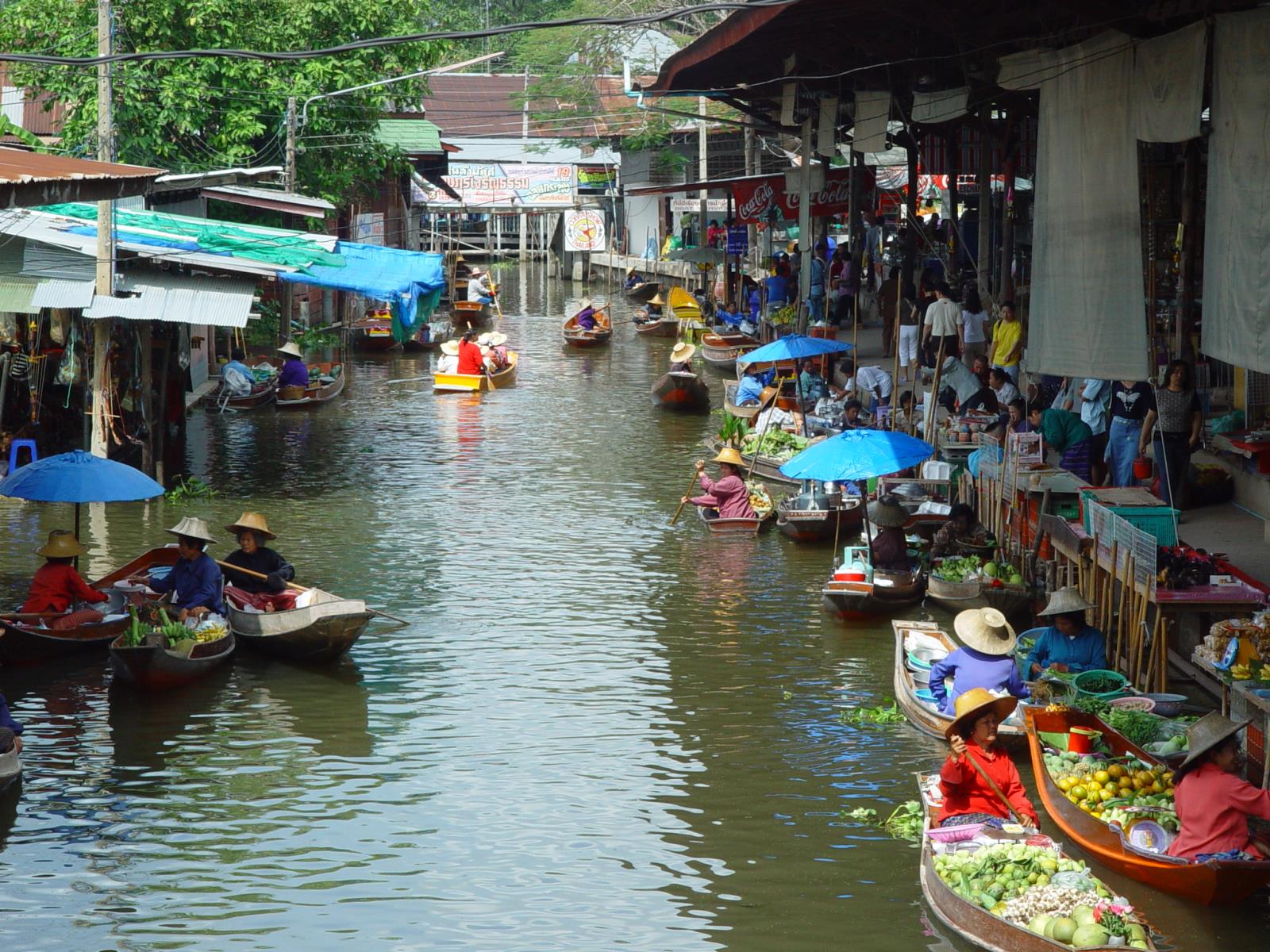 Floating Market Bagnkok