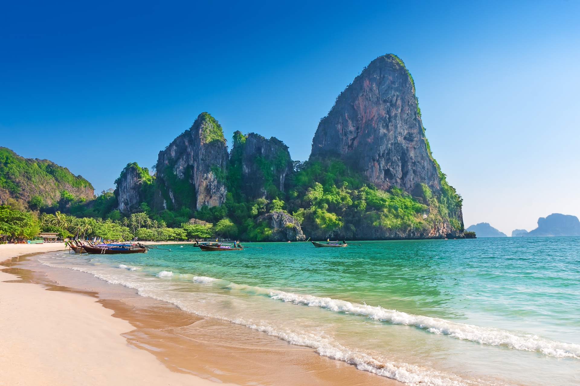 Railay Beach - Honeymoon to Thailand