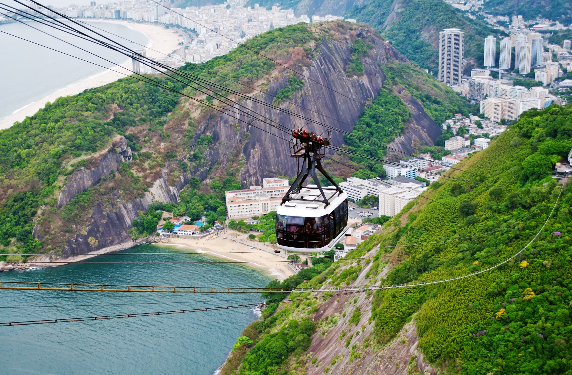 Cable car to Sugar Loaf Mountain